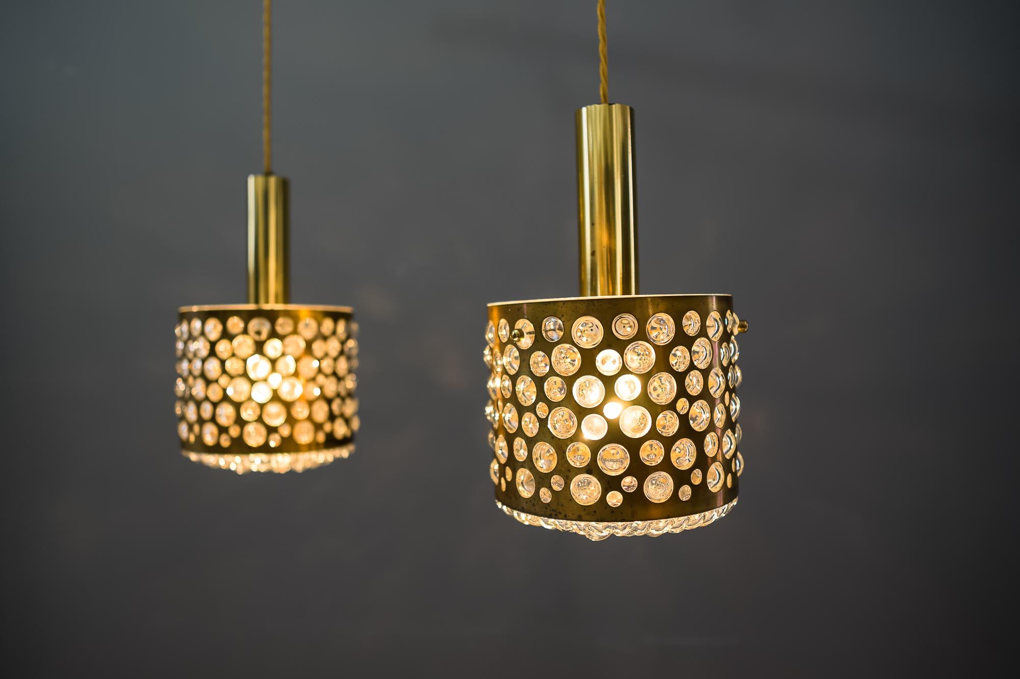 Très rare pendentif à double lampe par Limburg, vers les années 1960 en vente 6