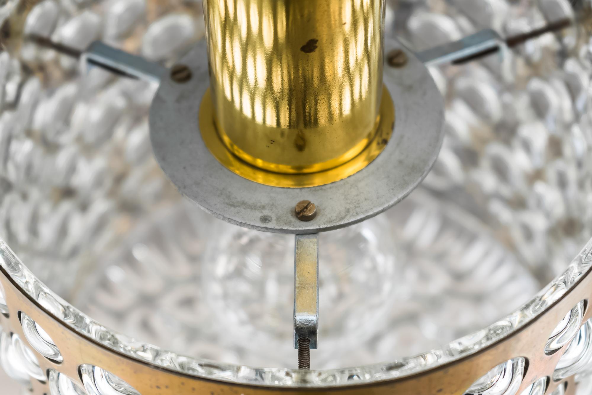 Allemand Très rare pendentif à double lampe par Limburg, vers les années 1960 en vente