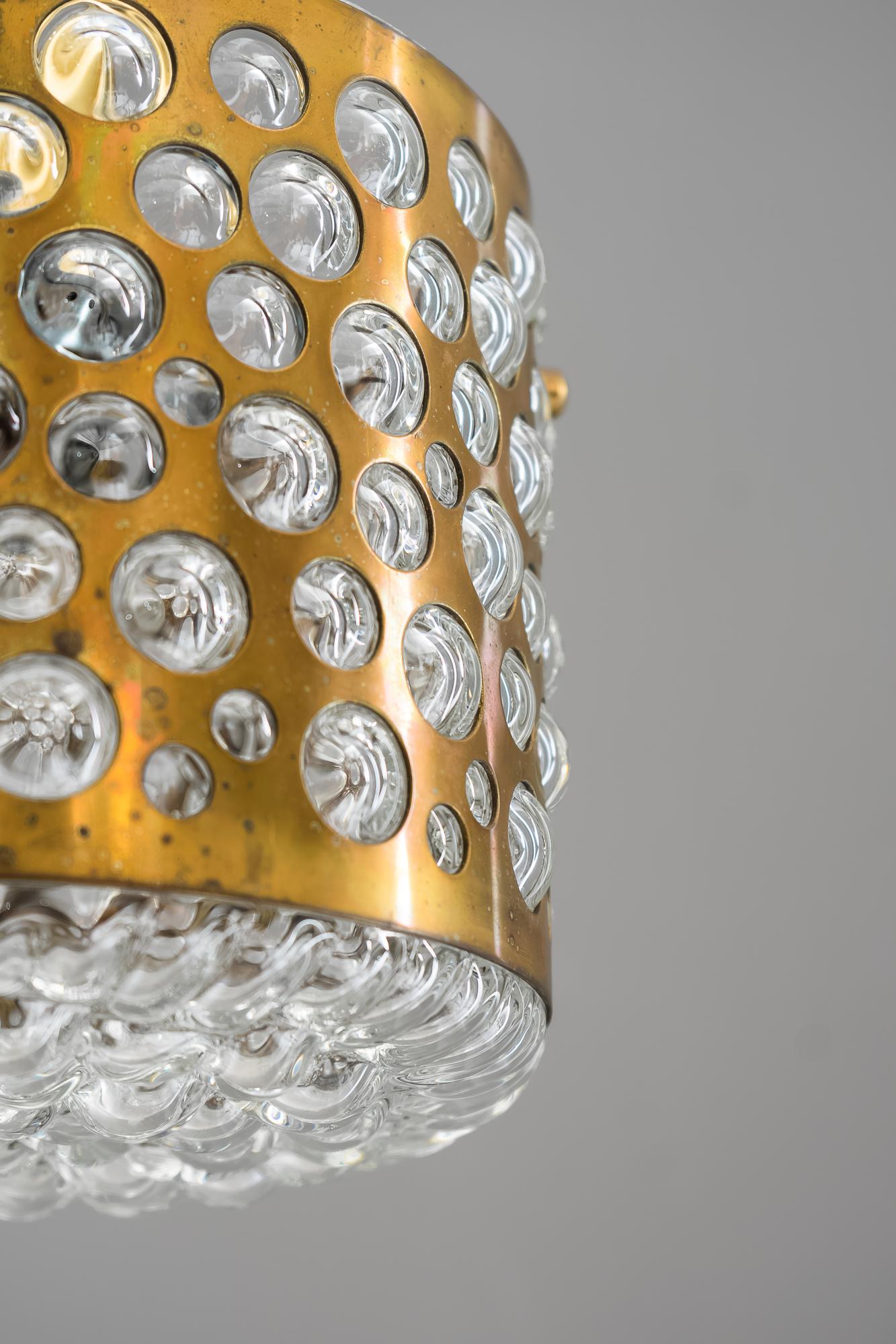 Très rare pendentif à double lampe par Limburg, vers les années 1960 en vente 1