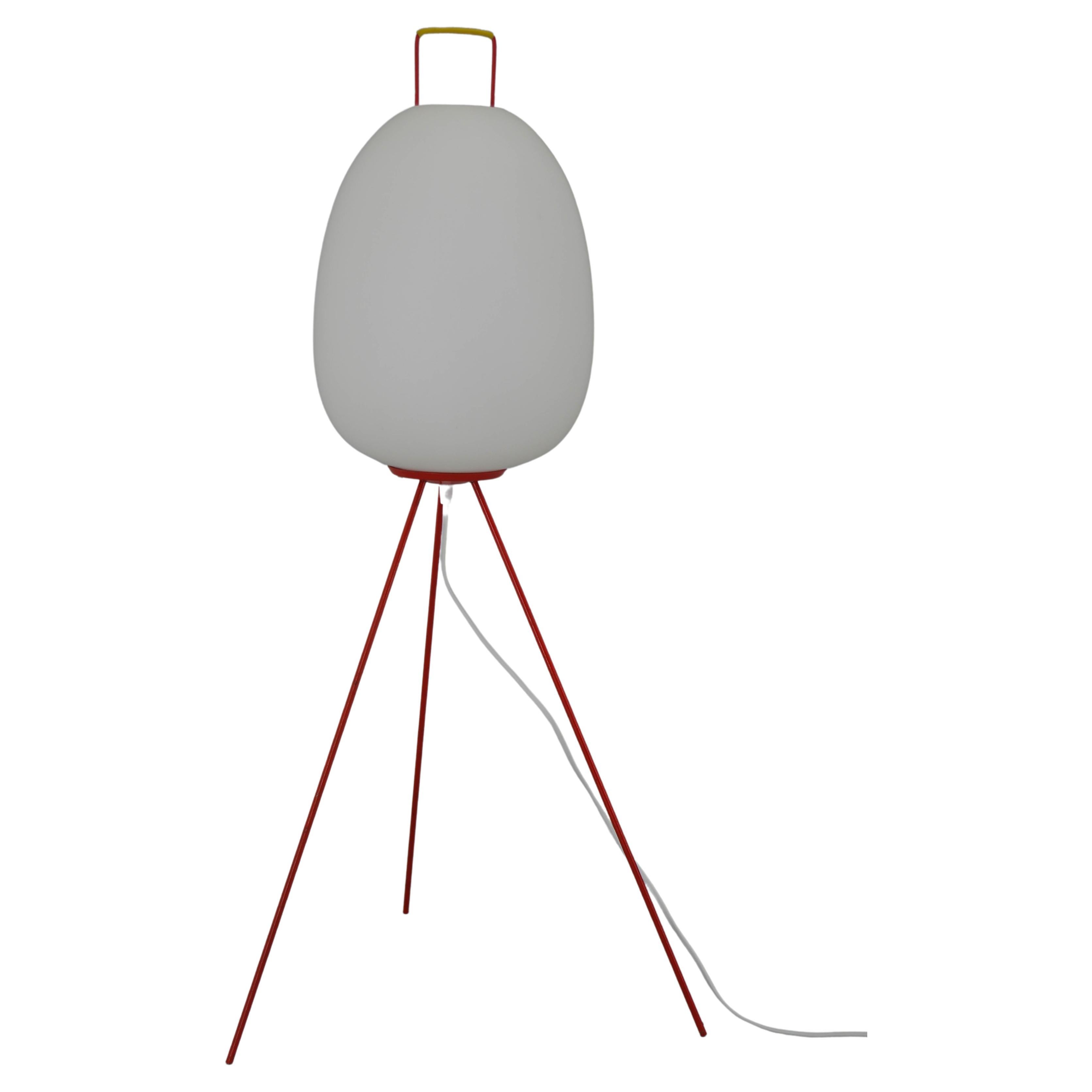 Very Rare Egg Floor Lamp by Napako, 1960s For Sale