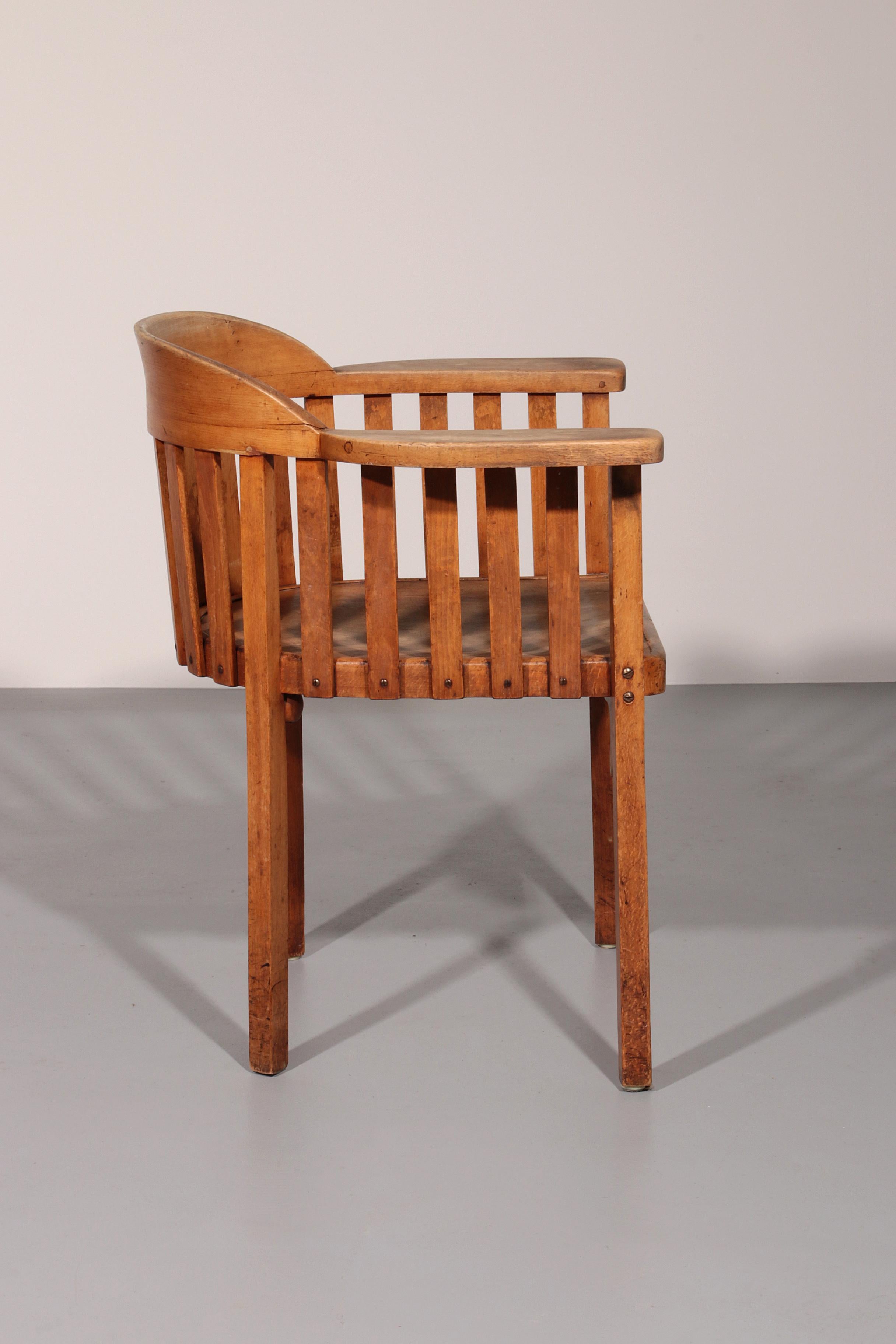 Bentwood Very rare Elephant Desk Chair by Josef Hoffmann for J&J Kohn For Sale