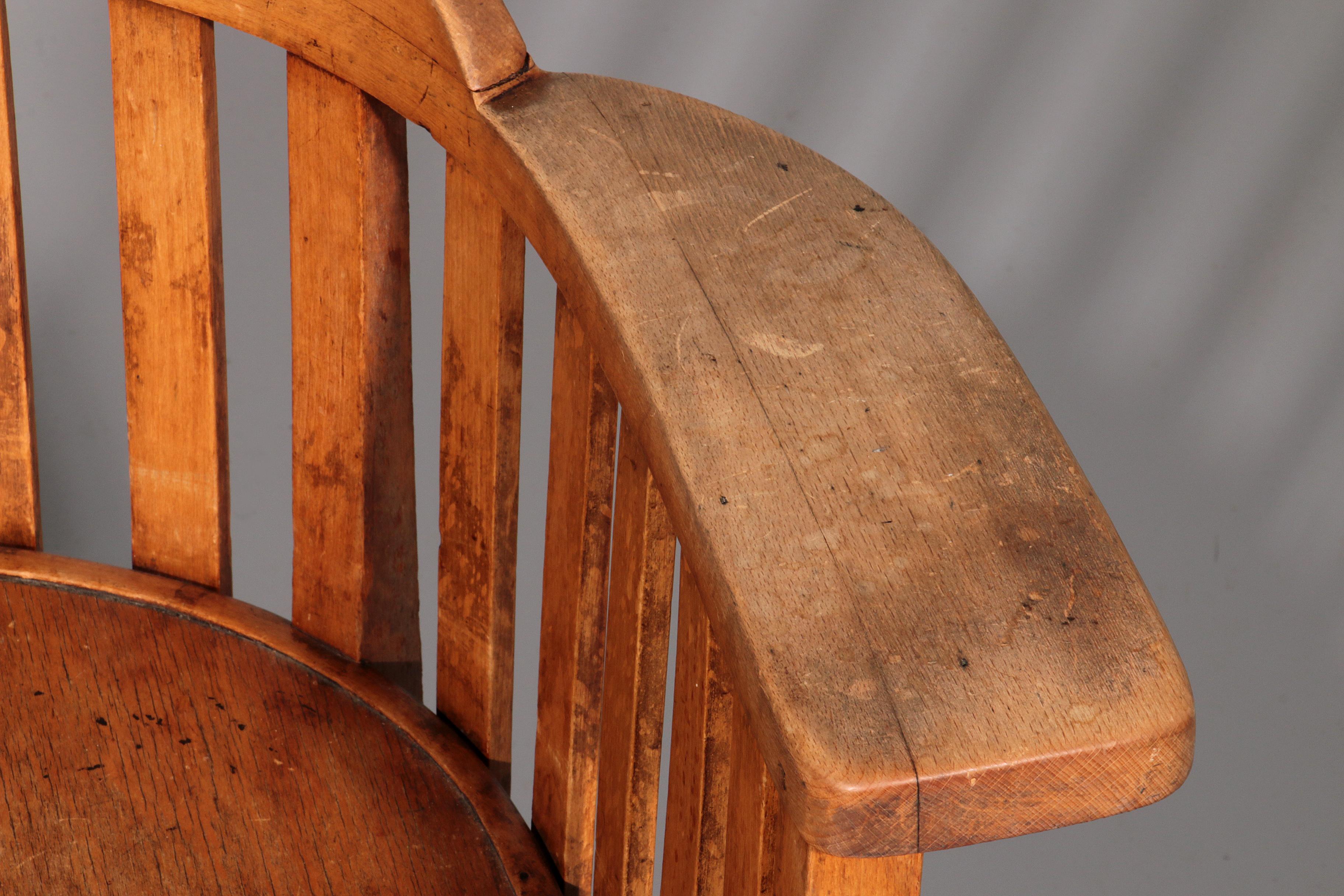 Very rare Elephant Desk Chair by Josef Hoffmann for J&J Kohn For Sale 2