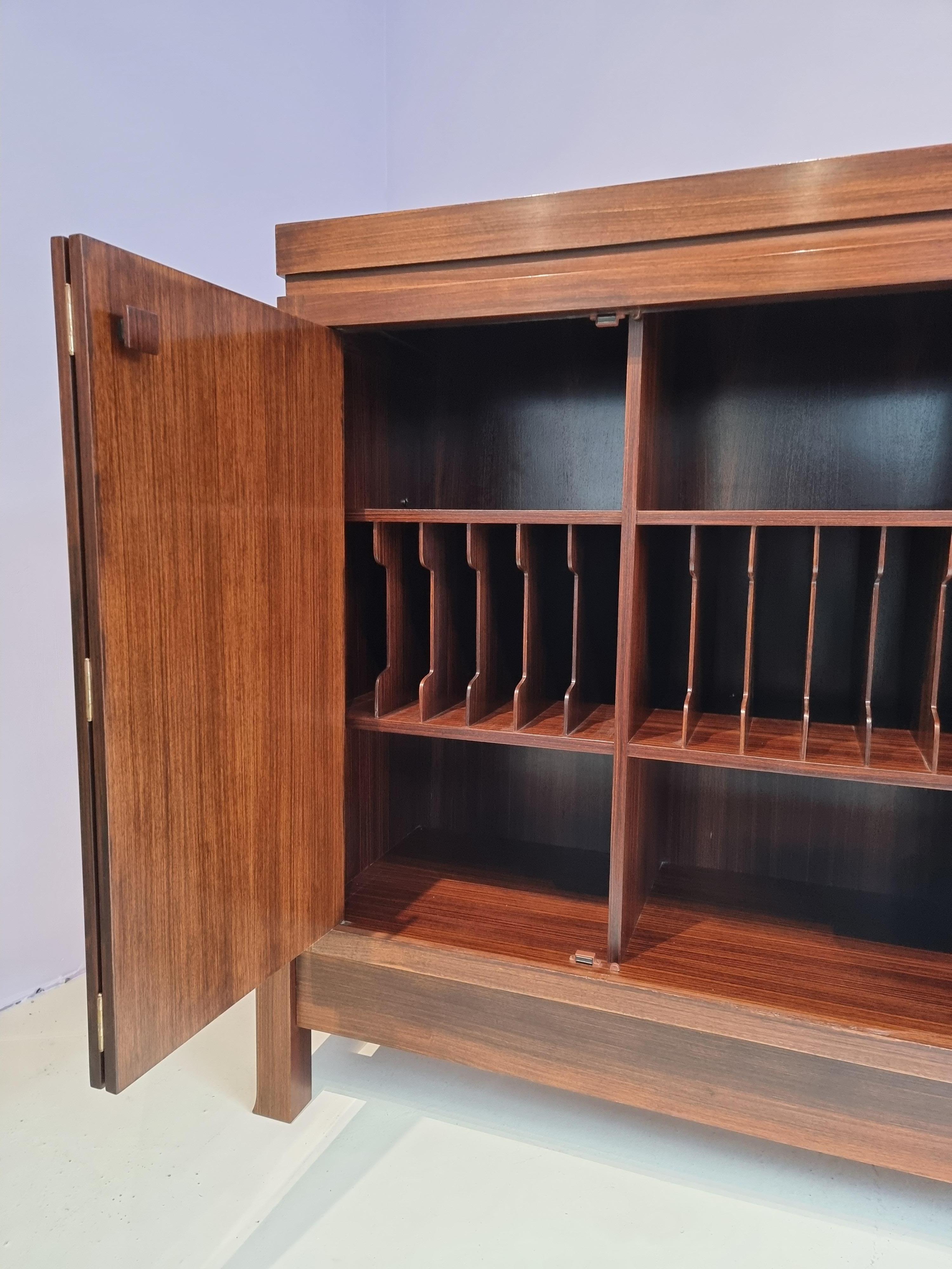 Very Rare Emiel Veranneman Brutalist Stereo Cabinet For Sale 7