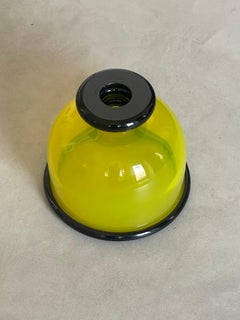 Very Rare Ettore Sottsass Moceniga Vase for Vistosi Murano Italy, 1974 Signed