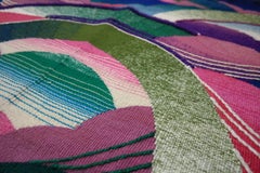Very Rare Exhibition Piece Handwoven Wool Tapestry Artwork by Éva Penkala, 1975