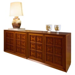 Very rare Fabrizio Poldaretti by Caccia Alla Volpe sideboards