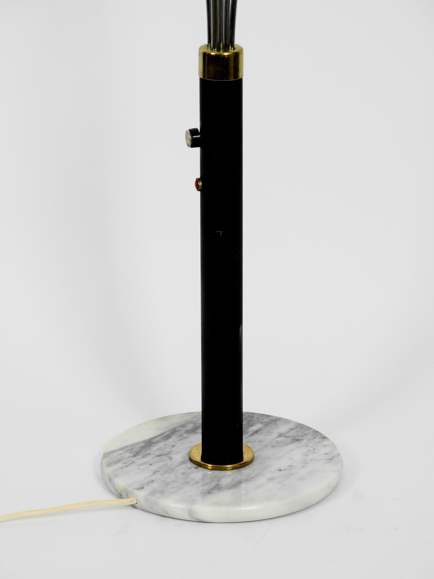 Very Rare Five-Armed Mid-Century Modern Floor Lamp by Carlo Nason for Mazzega 5