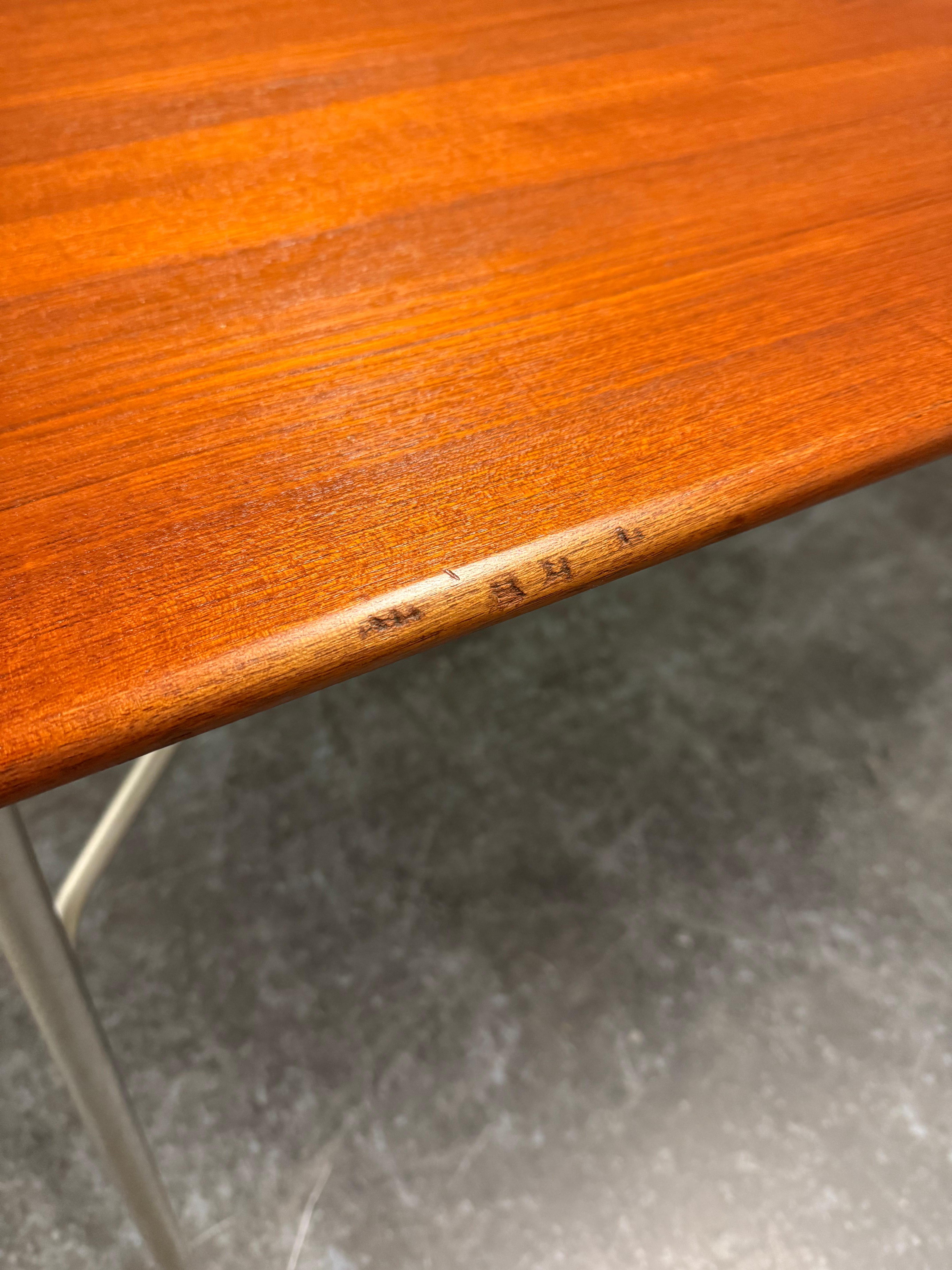 très rare table ou bureau pliable de Børge Mogensen pour søborg en vente 11