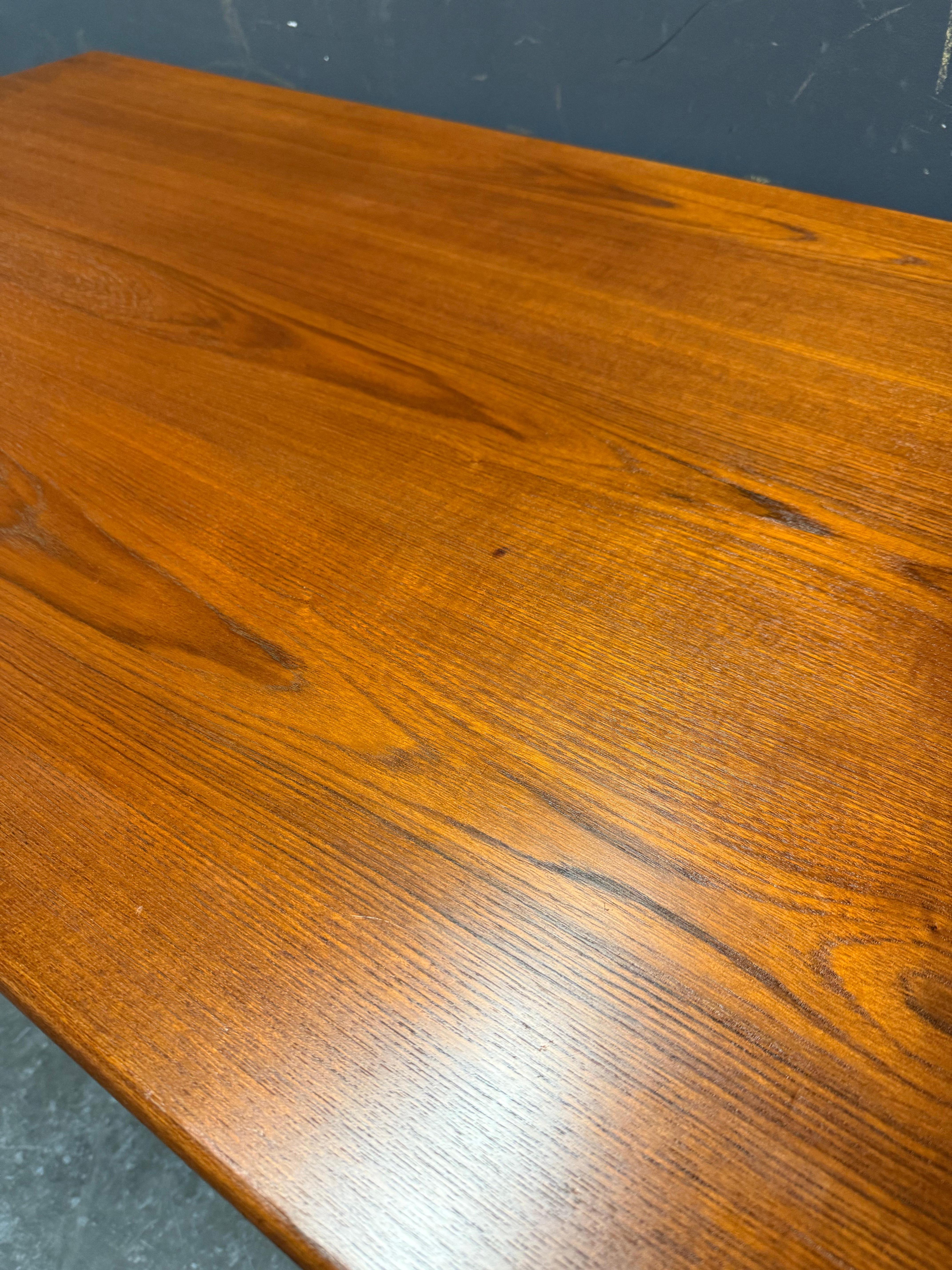 très rare table ou bureau pliable de Børge Mogensen pour søborg en vente 12