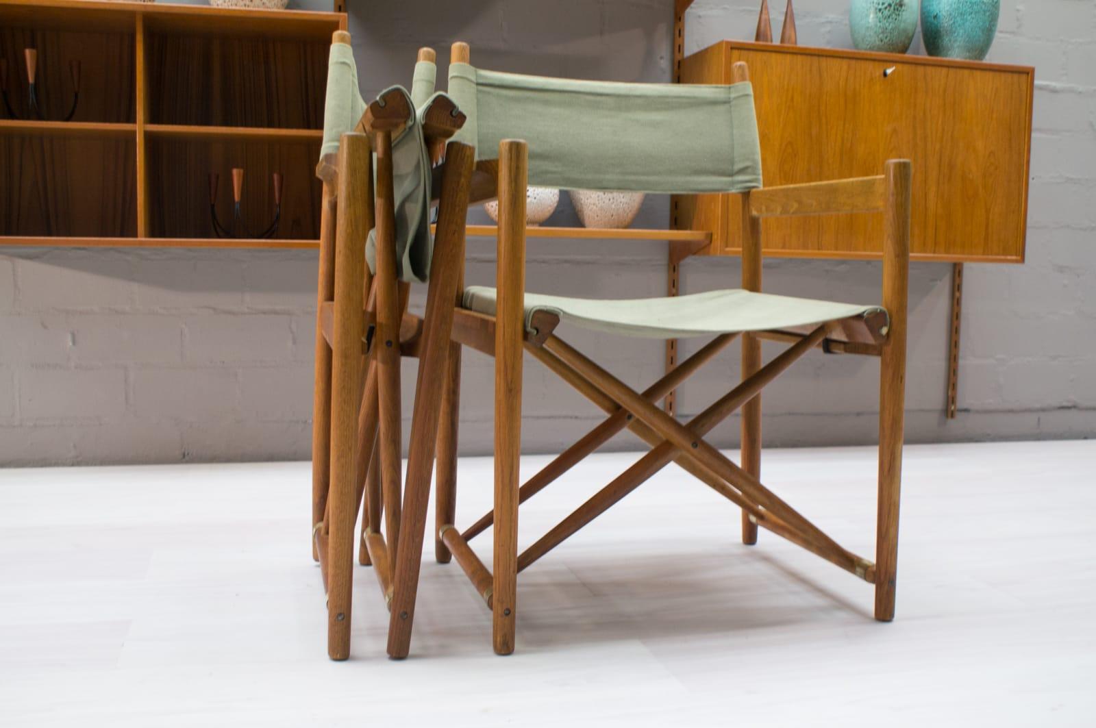 Very Rare Folding Chairs Mod. 903 by Kurt Culetto for Horgen Glarus, Swiss 1960s 2