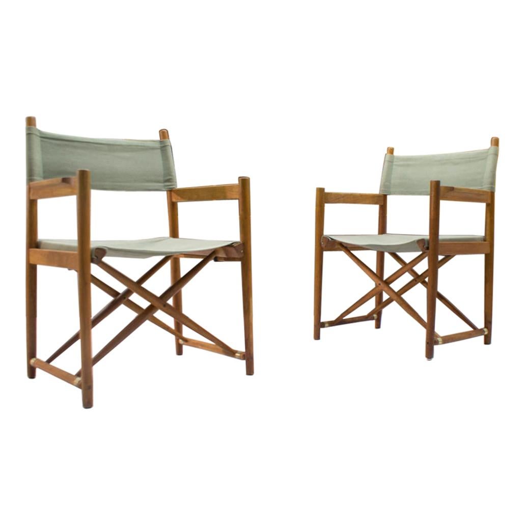 Very Rare Folding Chairs Mod. 903 by Kurt Culetto for Horgen Glarus, Swiss 1960s