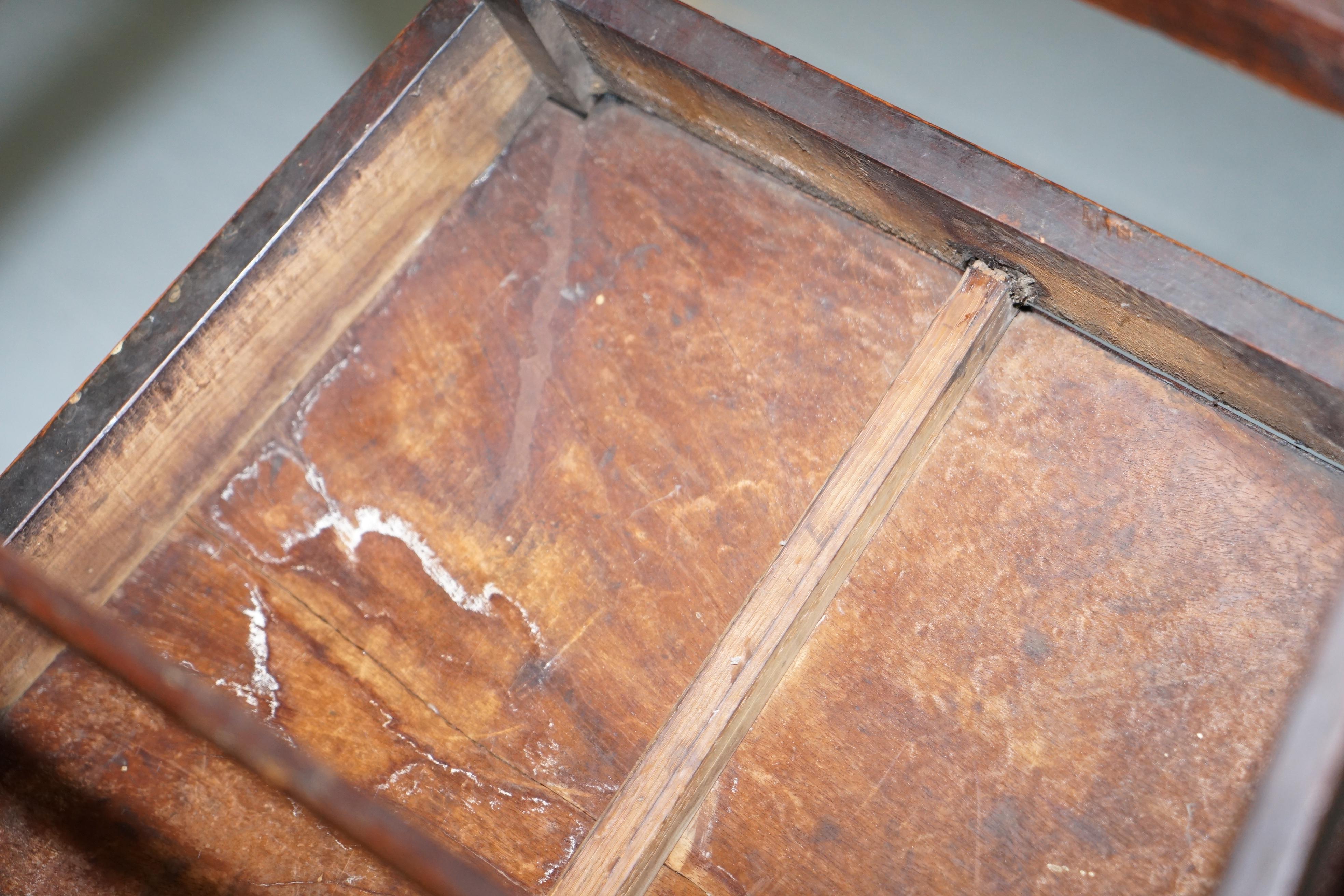 Very Rare George II circa 1760 Primitive Carver Armchair Original Period Repairs 14