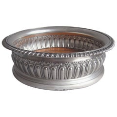 Very Rare George III Bluebell Wine Coaster Made in London by Paul Storr