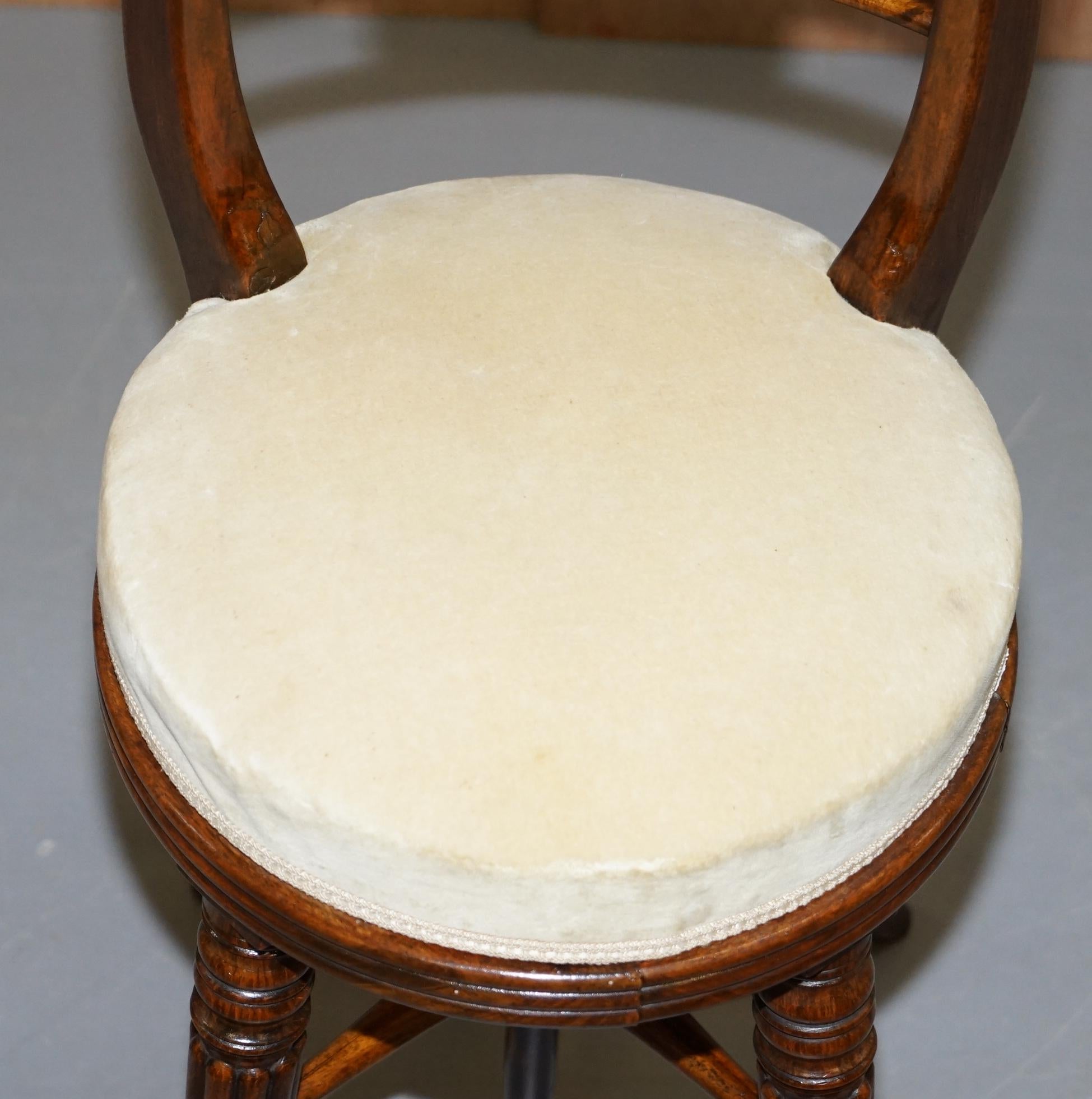 Chaise réglable Gillows of Lancaster Regency en bois de feuillus, très rare en vente 1
