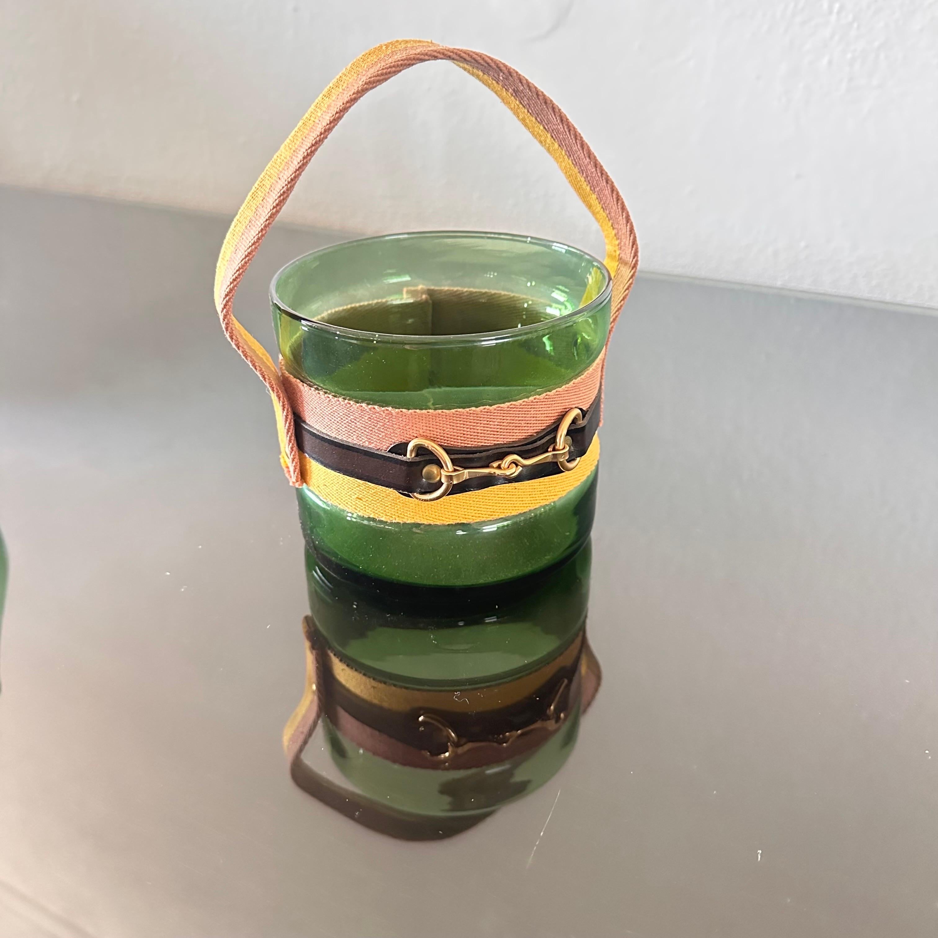 Very Rare Gucci 1970s Cold Drinks Set for 12, Italy 6