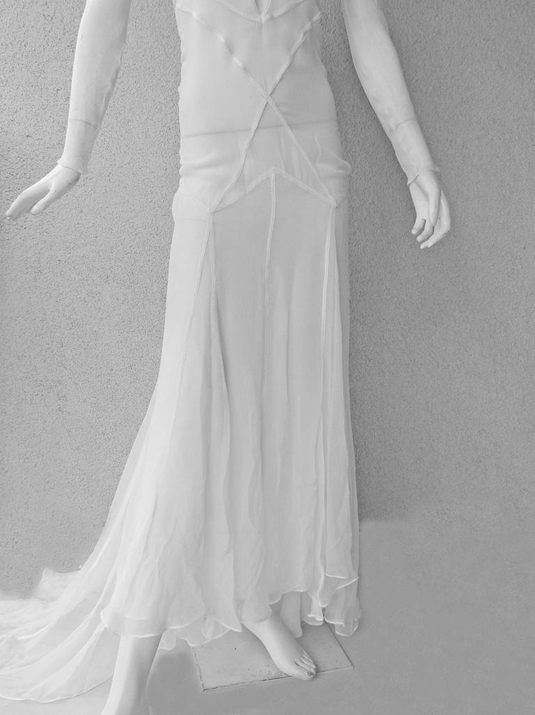 Women's Very Rare Gucci by Tom Ford 2002 Seductively Sexy Evening Dress Gown  New! For Sale