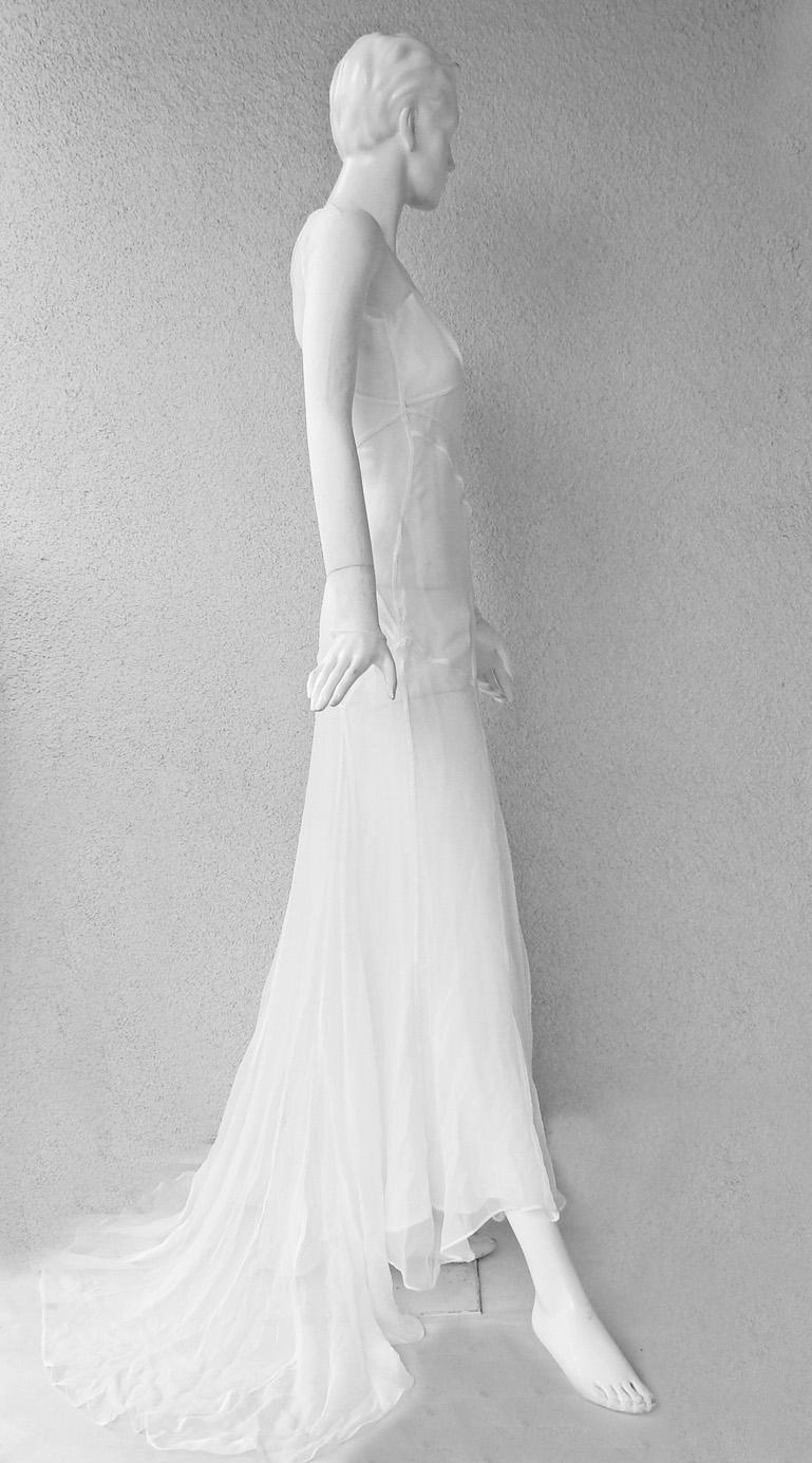 Very Rare Gucci by Tom Ford 2002 Seductively Sexy Evening Dress Gown  New! For Sale 1