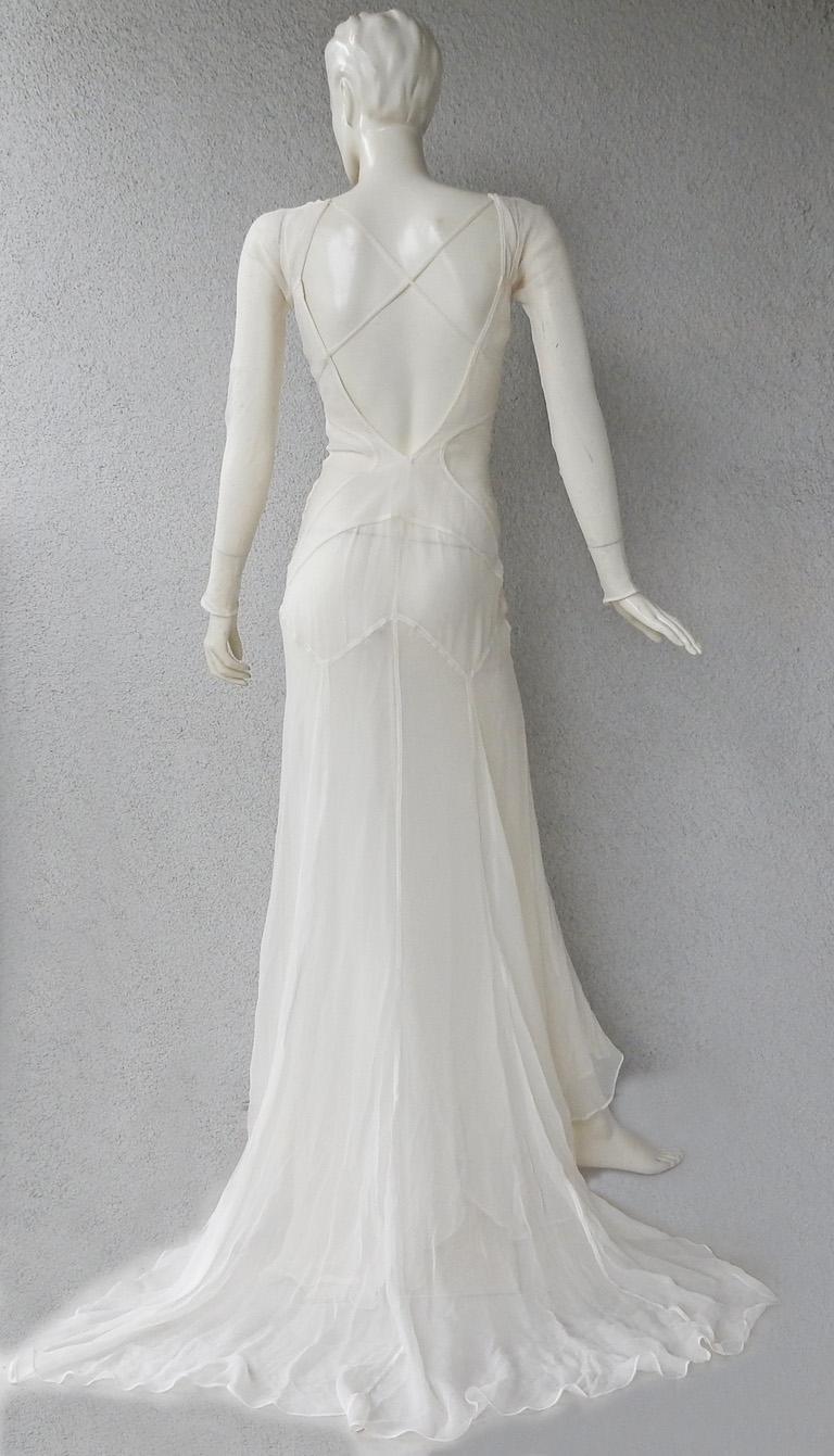 Very Rare Gucci by Tom Ford 2002 Seductively Sexy Evening Dress Gown  New! For Sale 2