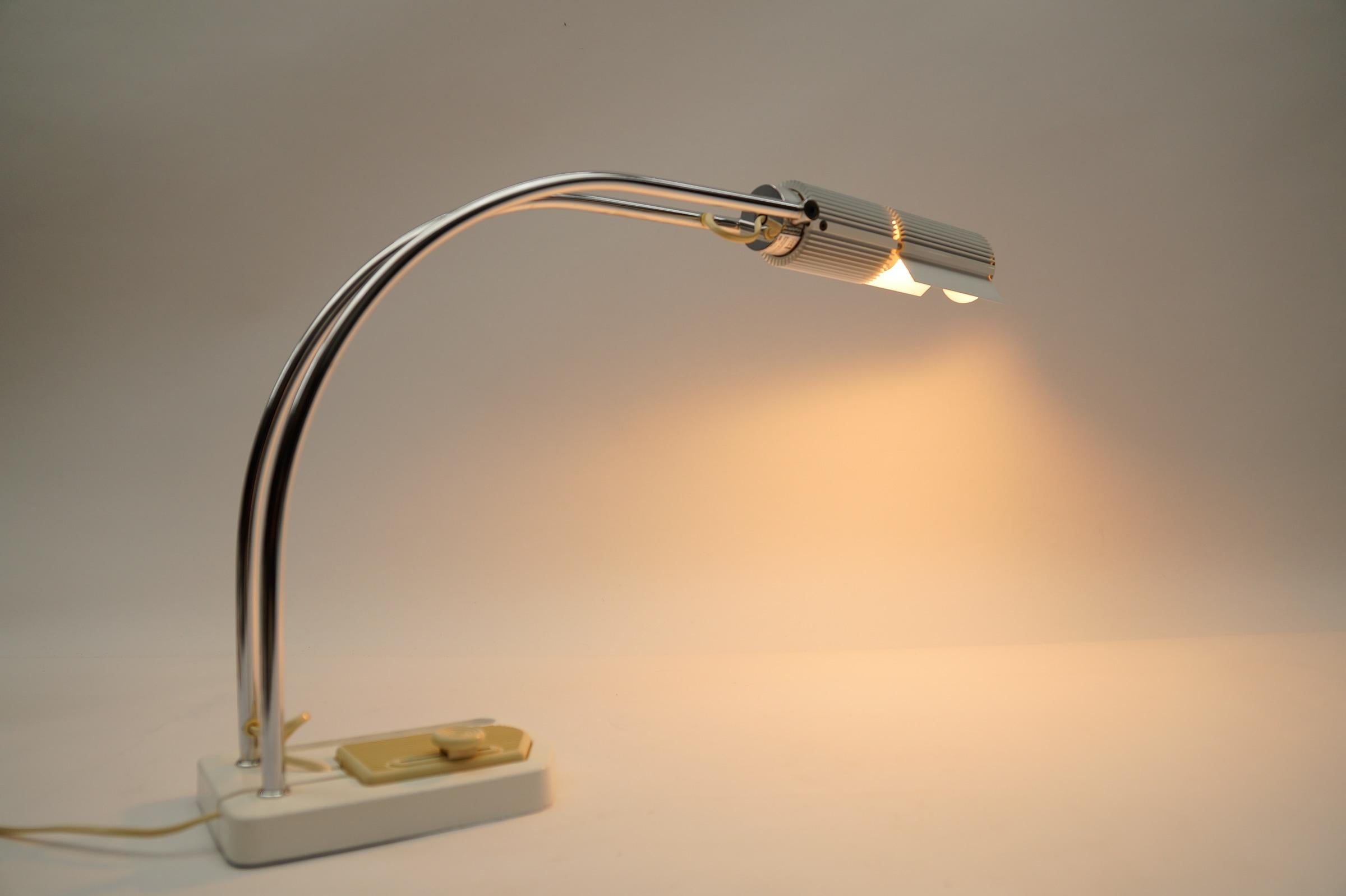 Very rare Haloprofil table lamp version from Swisslamps International For Sale 6