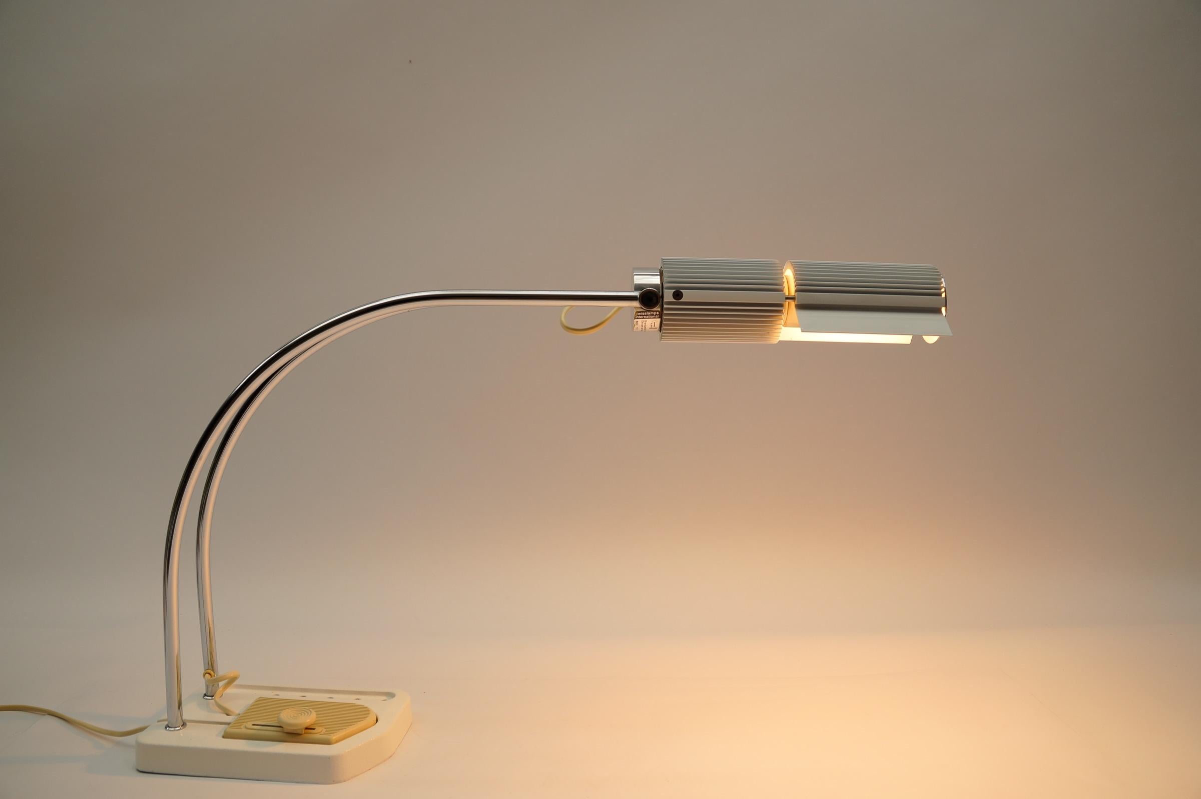 Very rare Haloprofil table lamp version from Swisslamps International For Sale 3