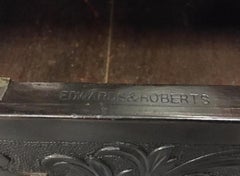 Very Rare Hand Carved Edward & Roberts circa 1880 Armoire Wardrobe with Drawers