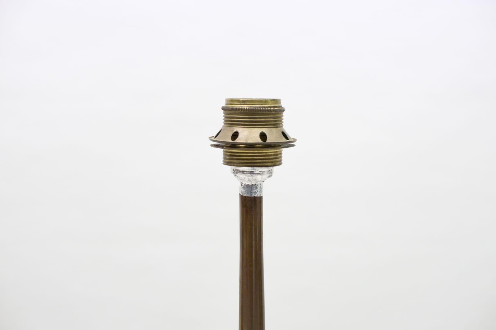 Seltene handgefertigte Stehlampe aus Kupfer von R.S.A., Südafrika, 1970er Jahre im Angebot 5