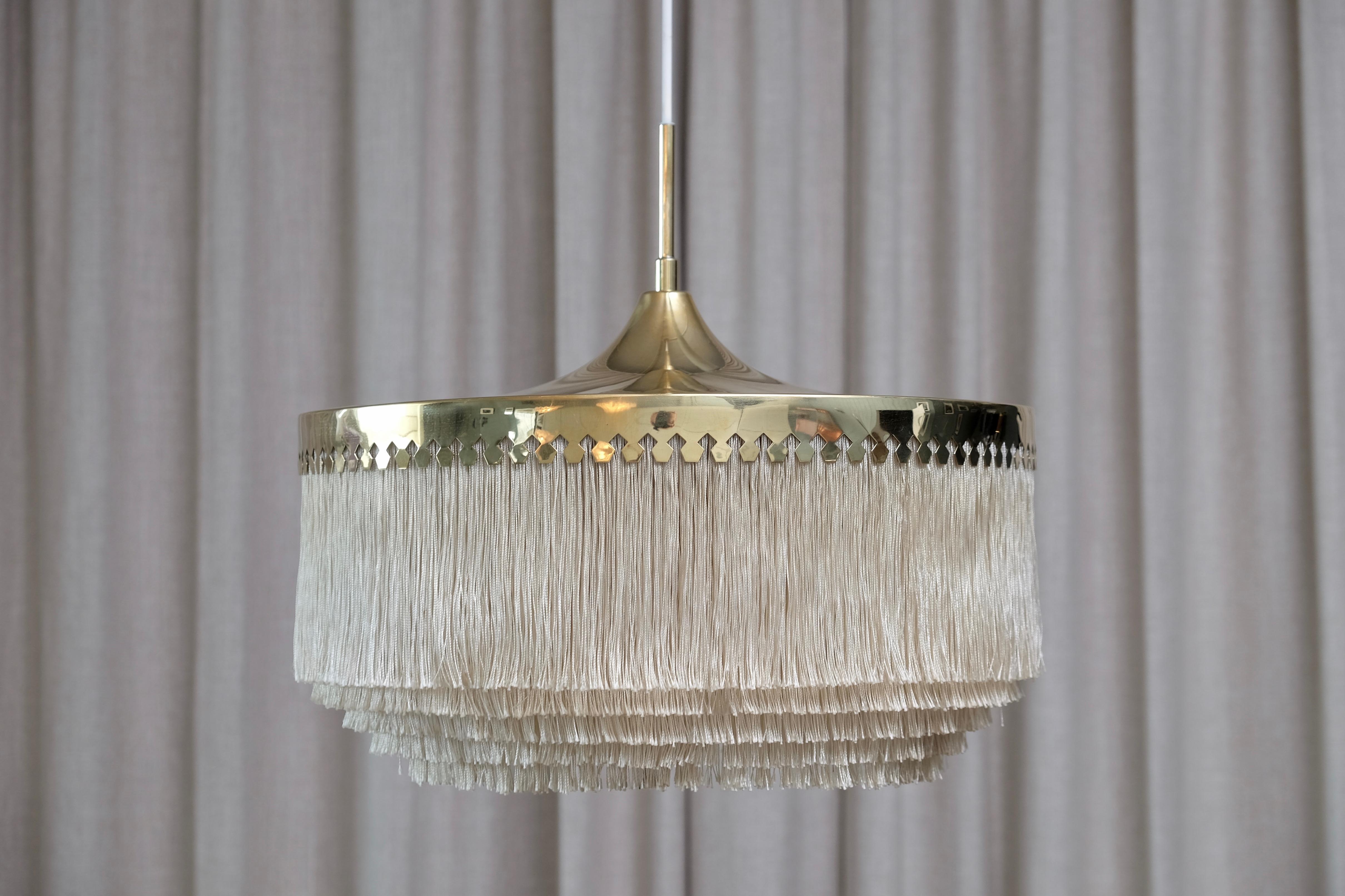 Ottone Lampada da soffitto molto rara di Hans-Agne Jakobsson, anni '60 in vendita