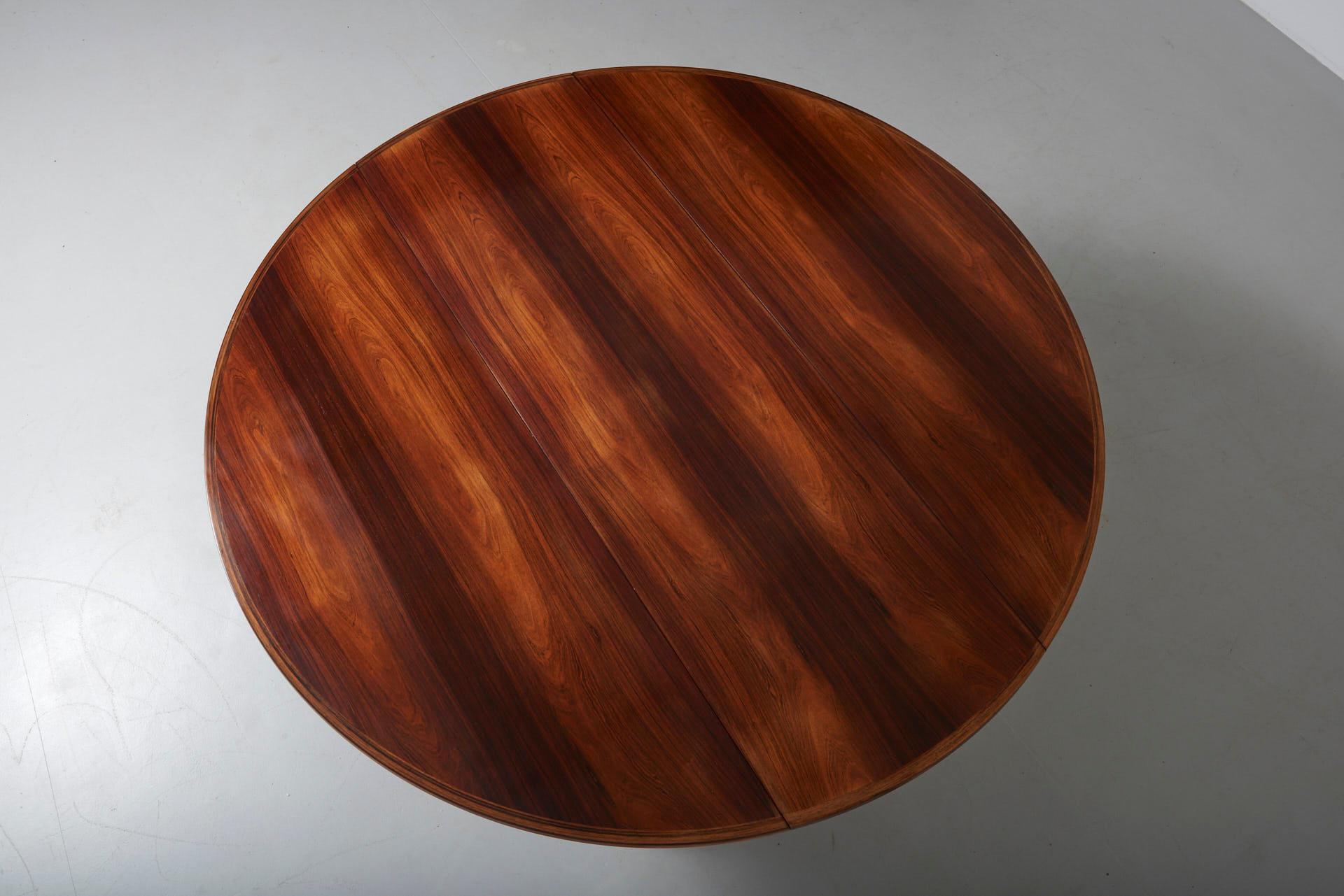 Very Rare Helge Sibast Dining Table in Rosewood, 1960s 3