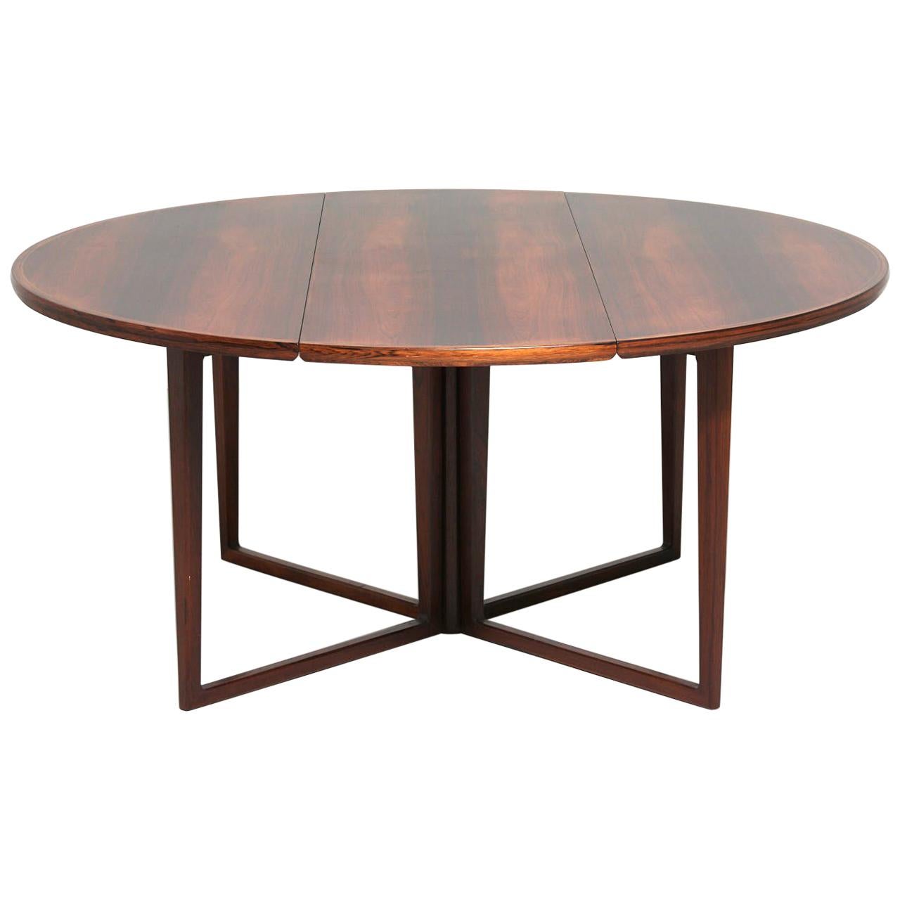 Very Rare Helge Sibast Dining Table in Rosewood, 1960s