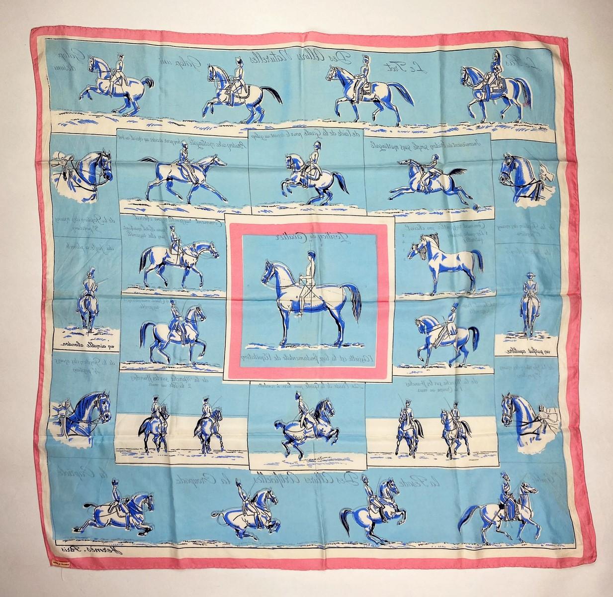 Pañuelo Hermès muy raro llamado 