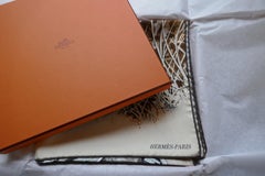 Very Rare Hermes Silk Scarf “Le Tigre du Benagale” by Robert Dallet