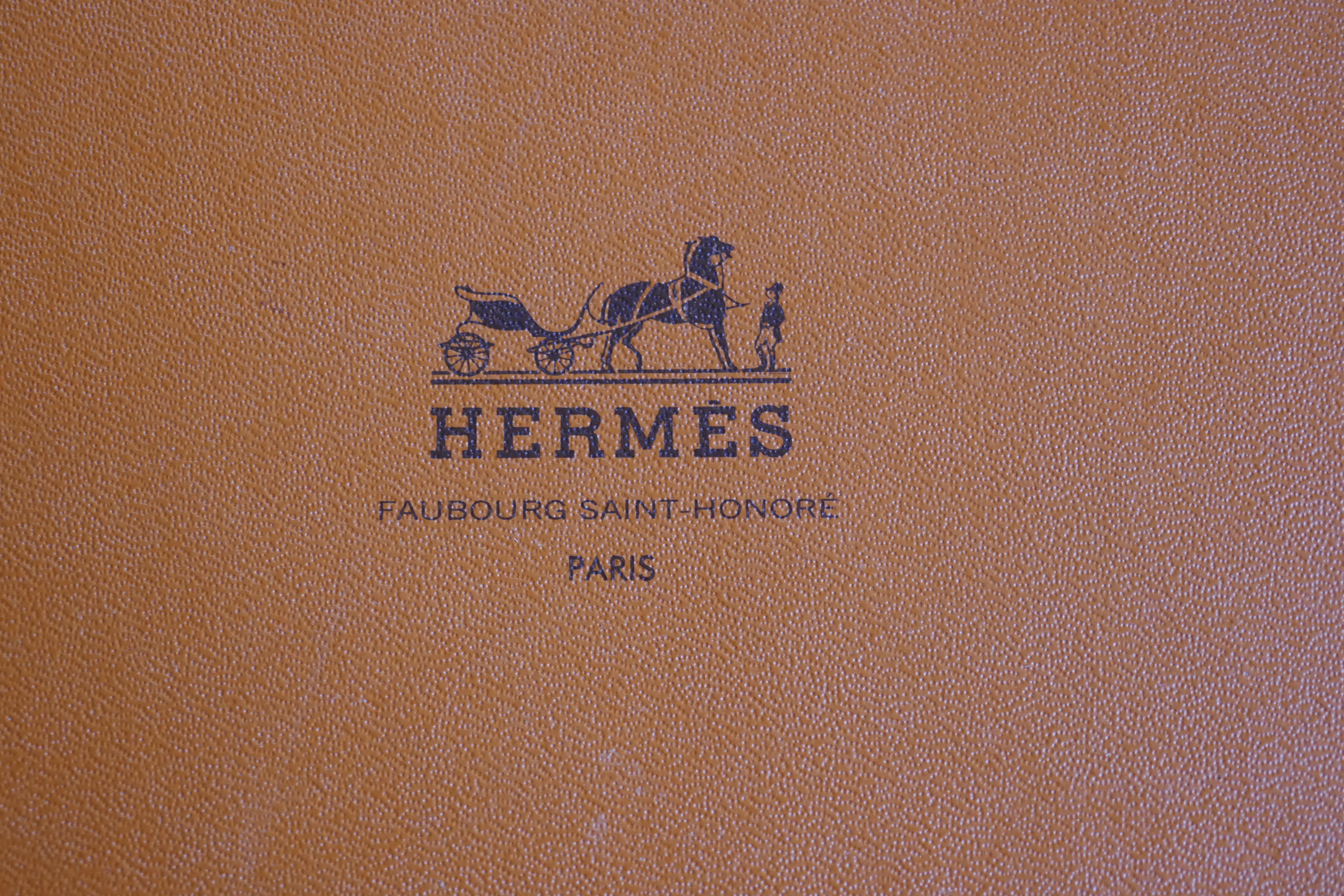 Very Rare Hermes Silk Scarf ”Plumes de l’Ouest” by Kermit Oliver, 1993 7
