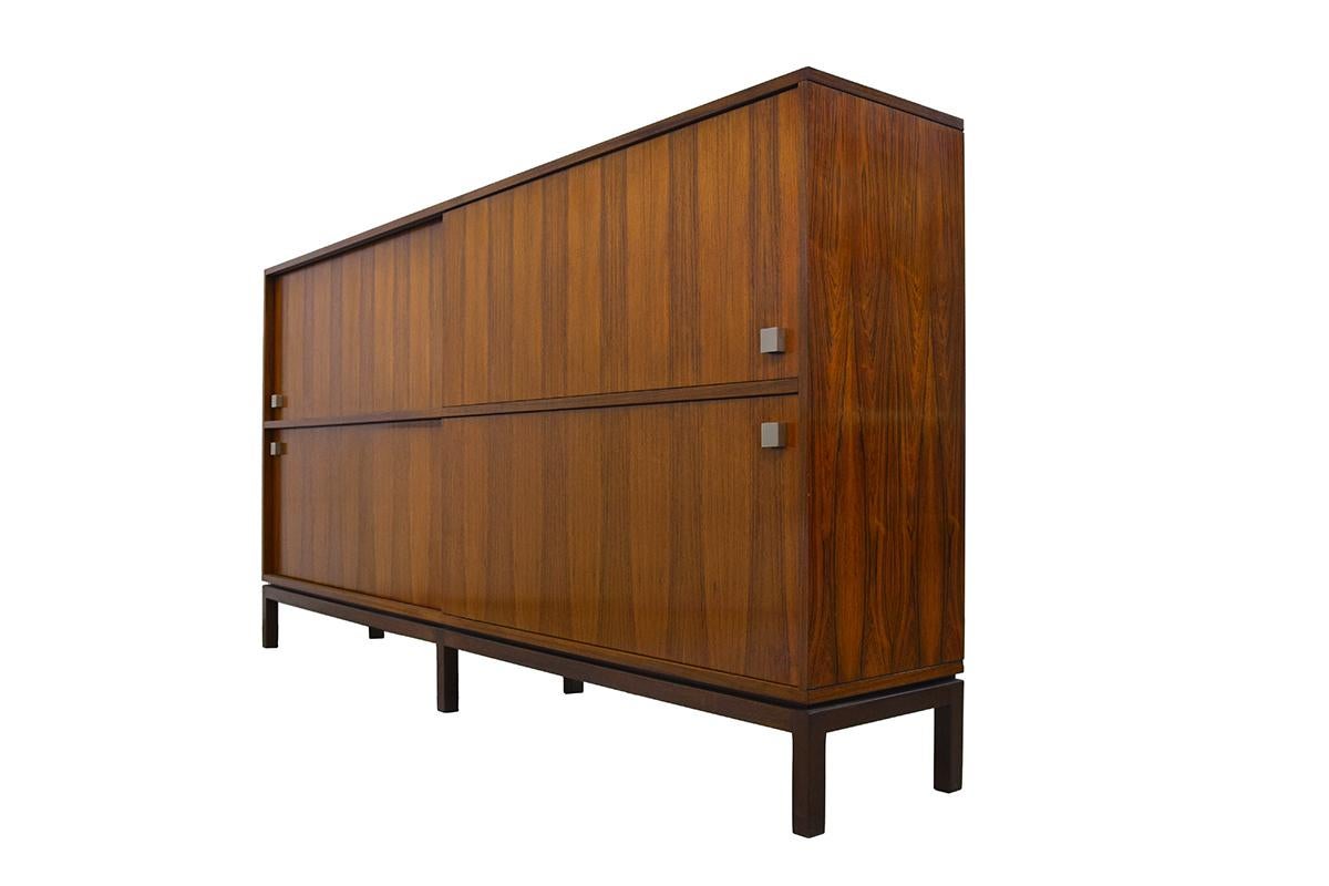 Very Rare High Rosewood Sideboard by Alfred Hendrickx for Belform, 1960s 4