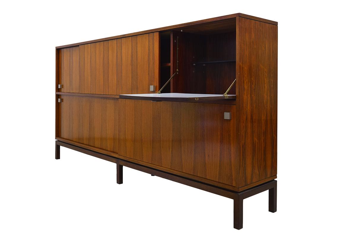 Very Rare High Rosewood Sideboard by Alfred Hendrickx for Belform, 1960s 5