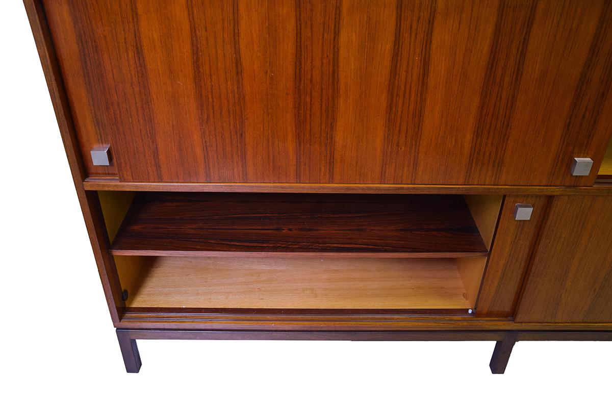Very Rare High Rosewood Sideboard by Alfred Hendrickx for Belform, 1960s 10