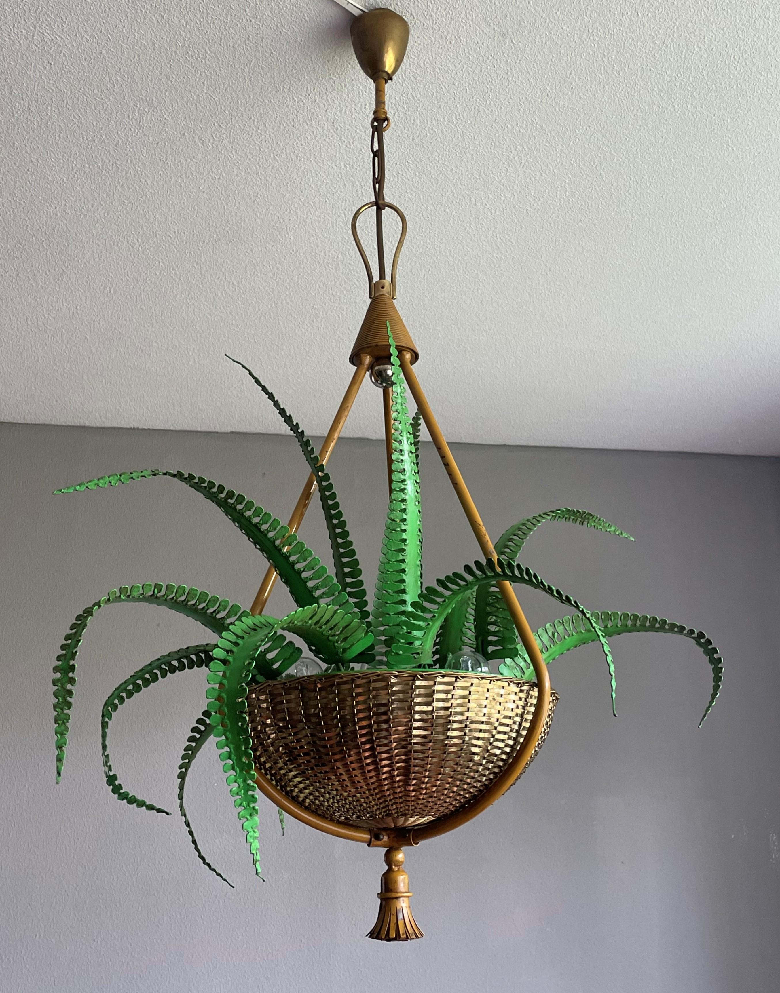 plant hanger chandelier