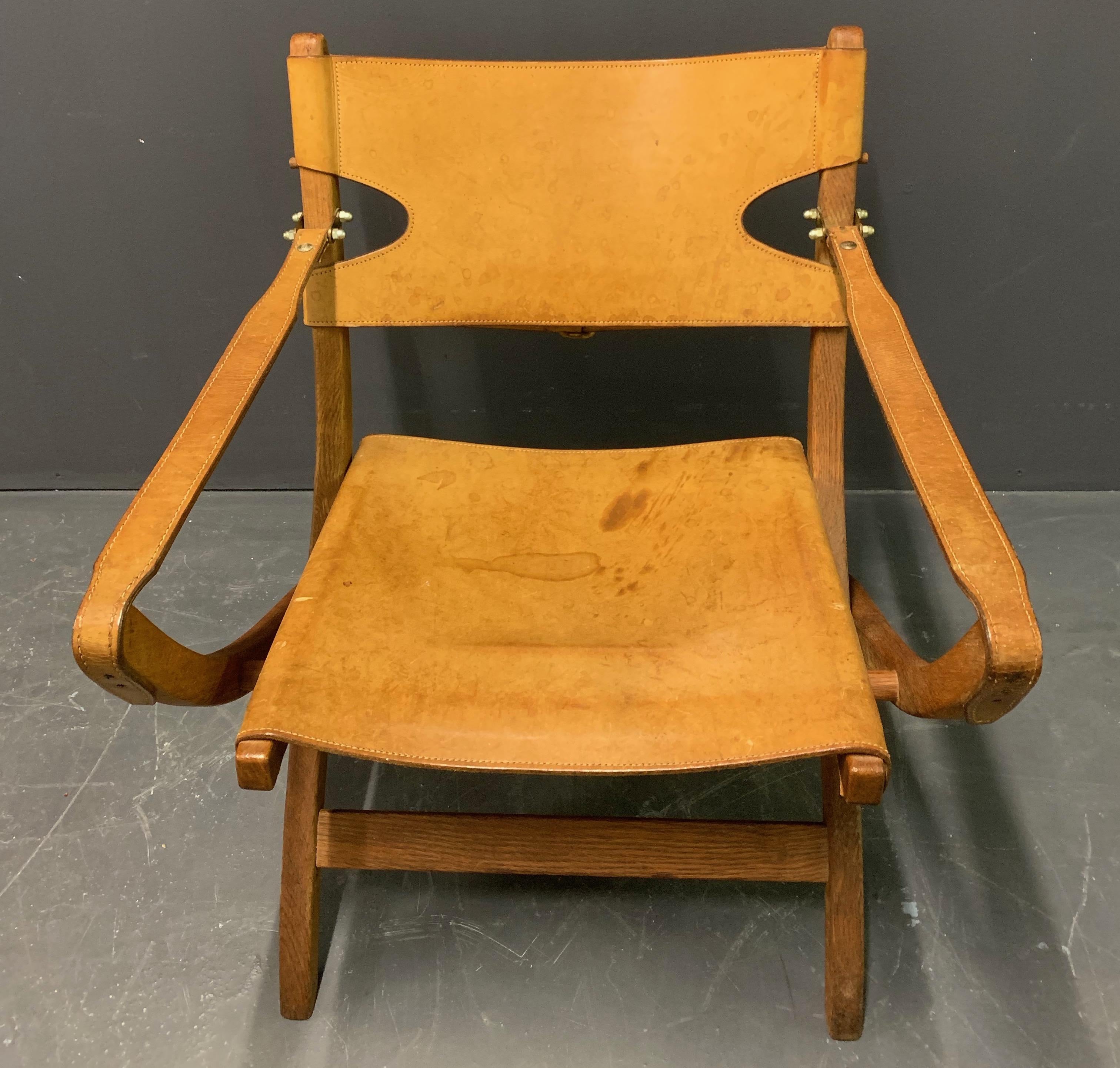 Very Rare Hunting Lounge Chair PH70 by Poul Hundevad 2