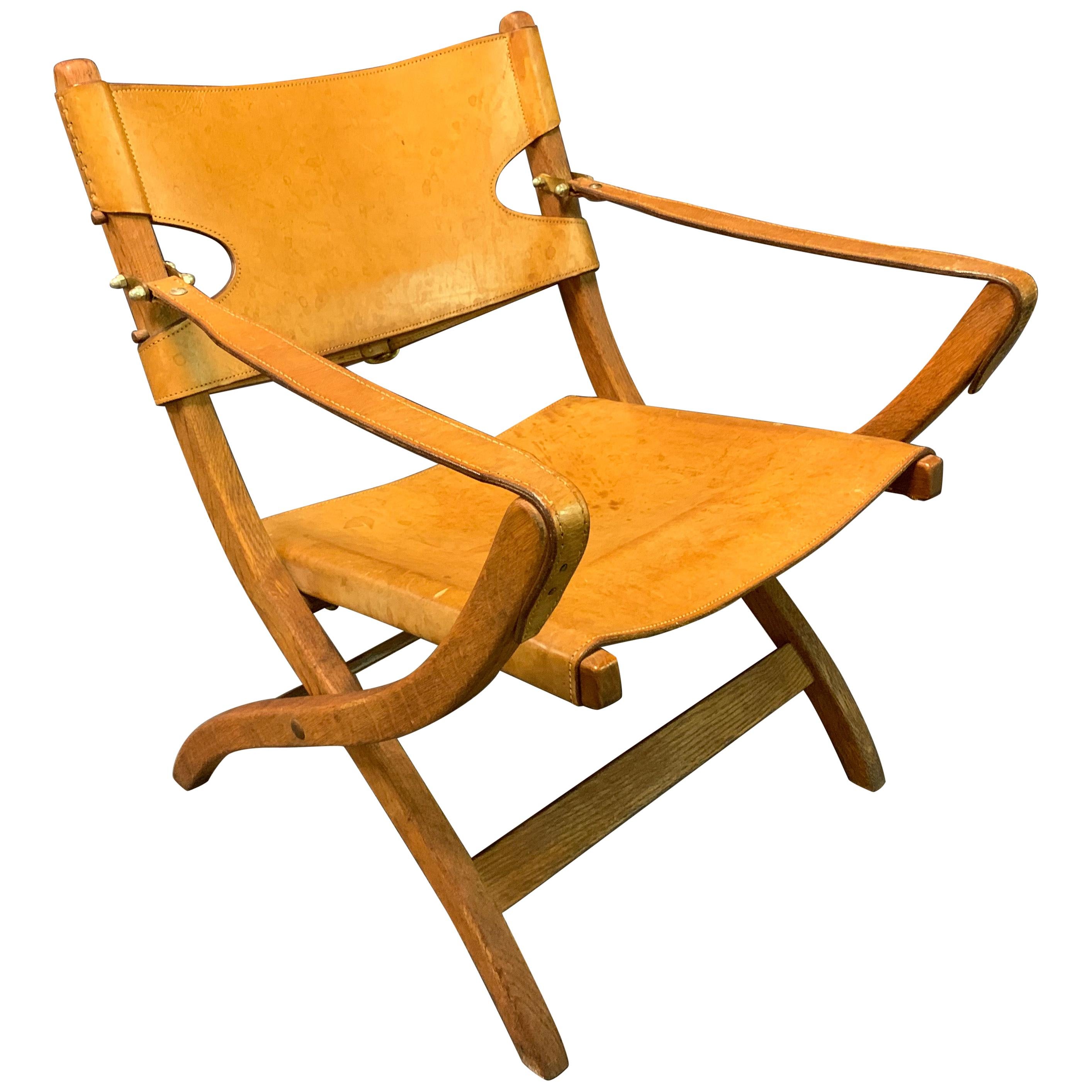 Very Rare Hunting Lounge Chair PH70 by Poul Hundevad