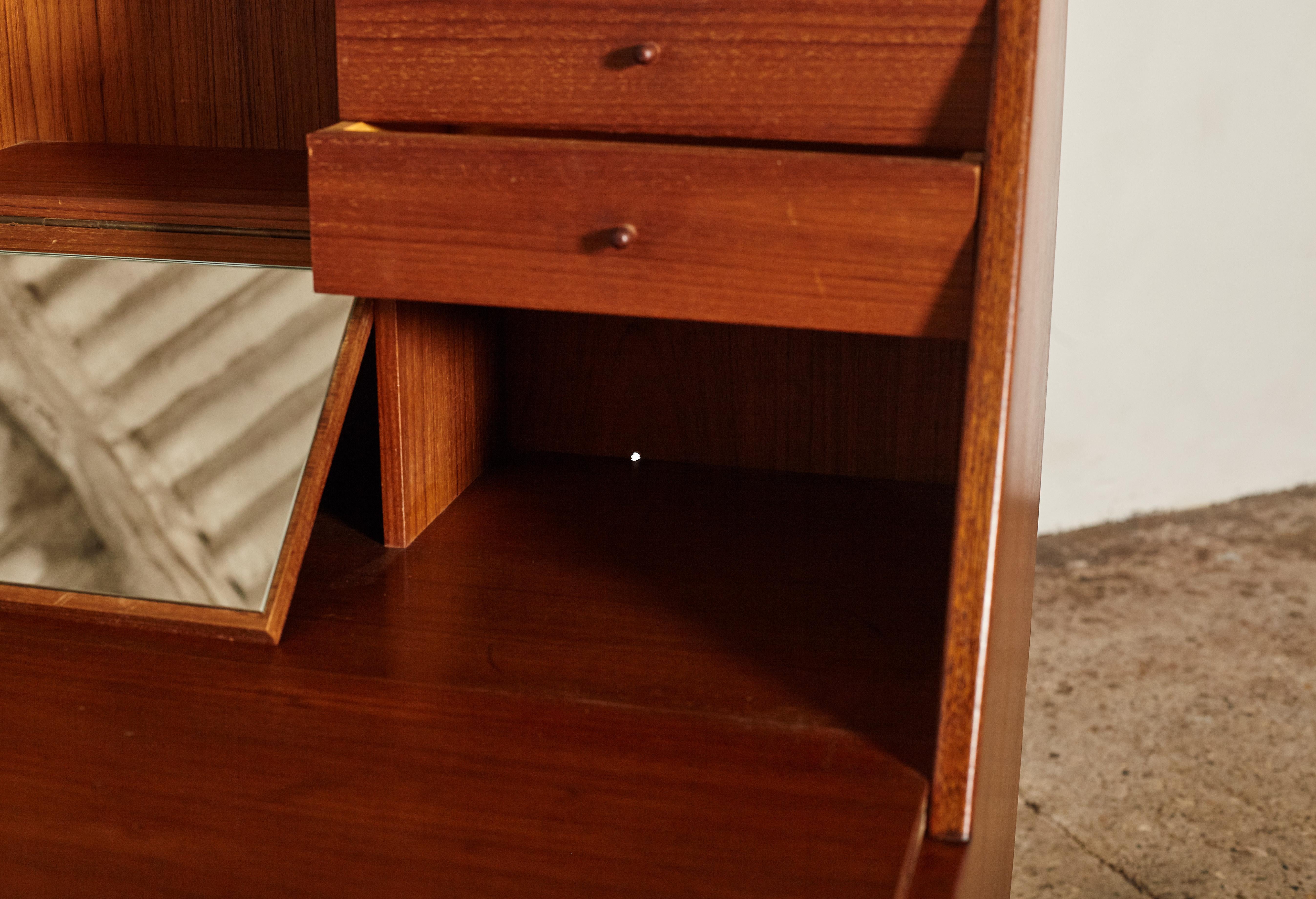 Very Rare Ib Kofod Larsen Secretary Desk / Bureau, PA Pedersen, 1954, Denmark 6