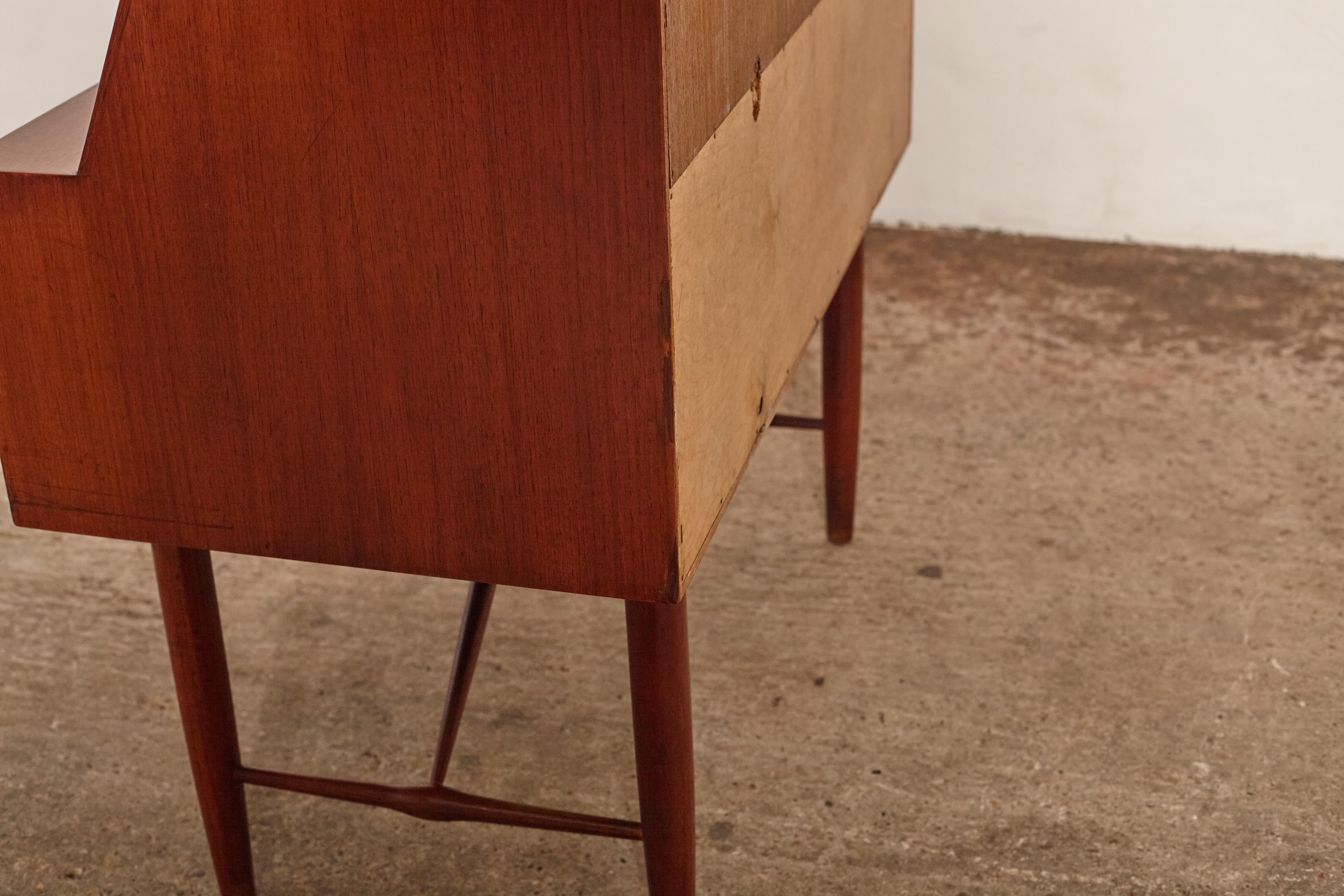 Very Rare Ib Kofod Larsen Secretary Desk / Bureau, PA Pedersen, 1954, Denmark 12