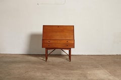 Very Rare Ib Kofod Larsen Secretary Desk / Bureau, PA Pedersen, 1954, Denmark