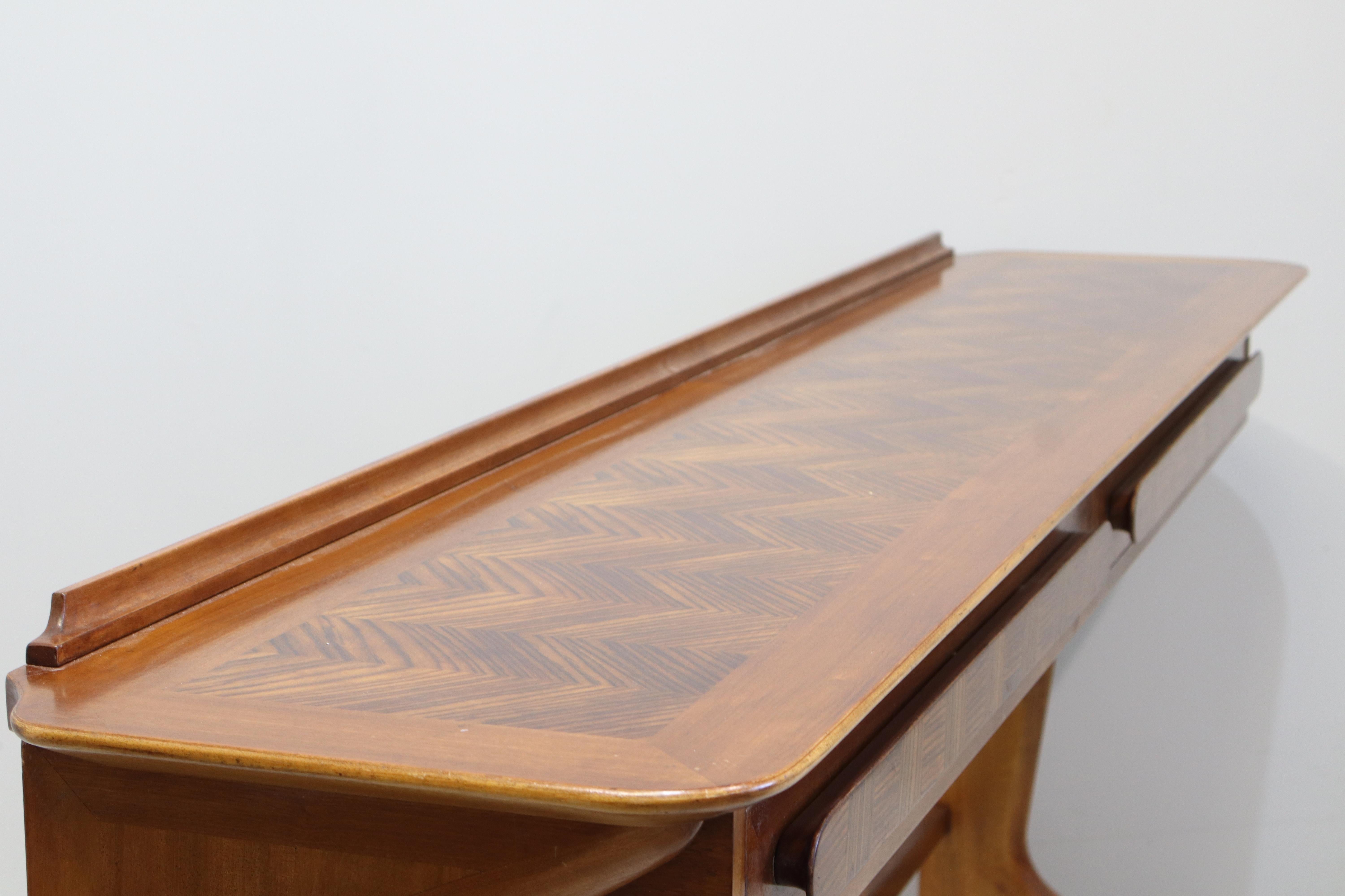 20th Century Very Rare Ico Parisi Console mod.1950.21A For Sale