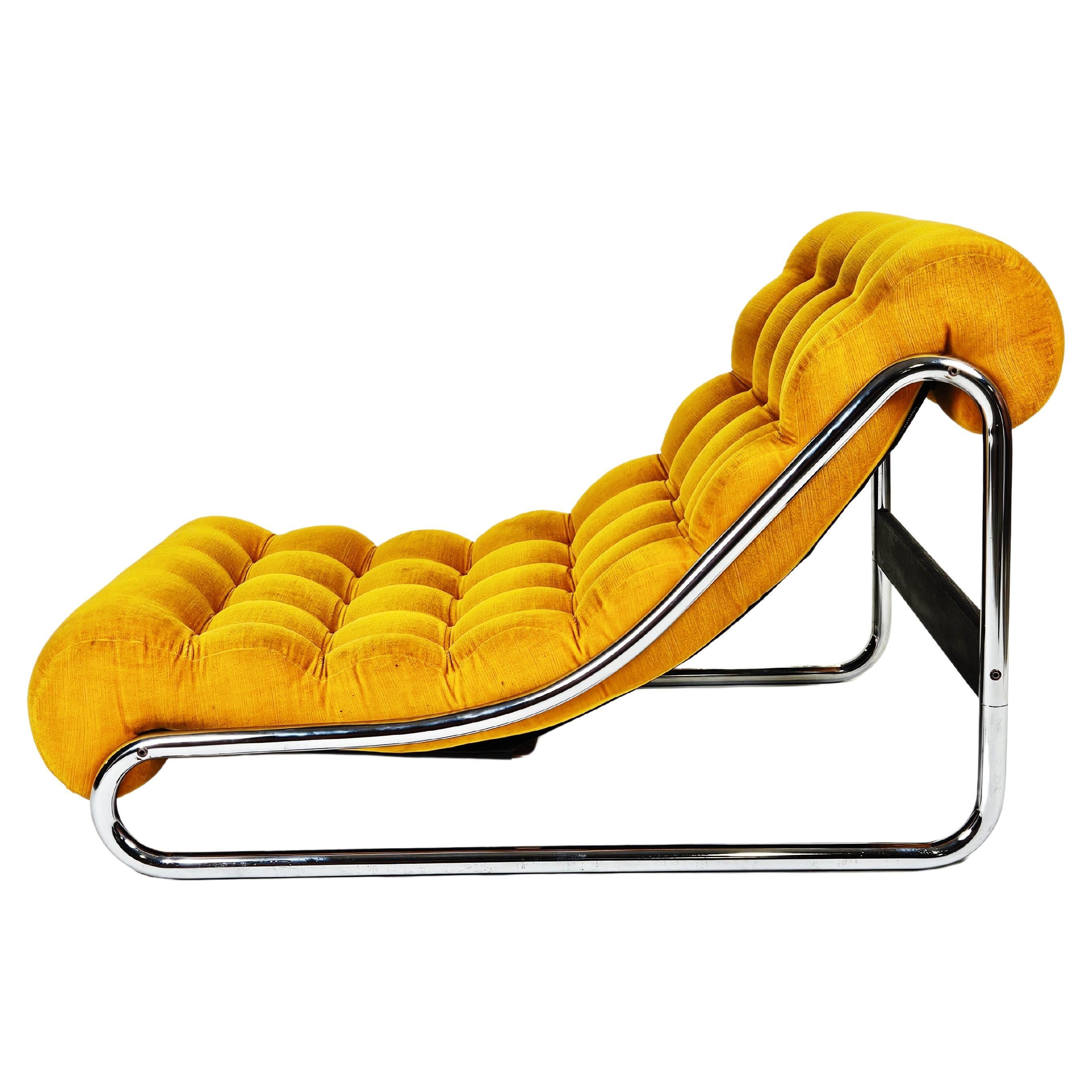 Very rare 'Impala' lounge chair, Gillis Lundgren for IKEA, Sweden, 1970s For Sale