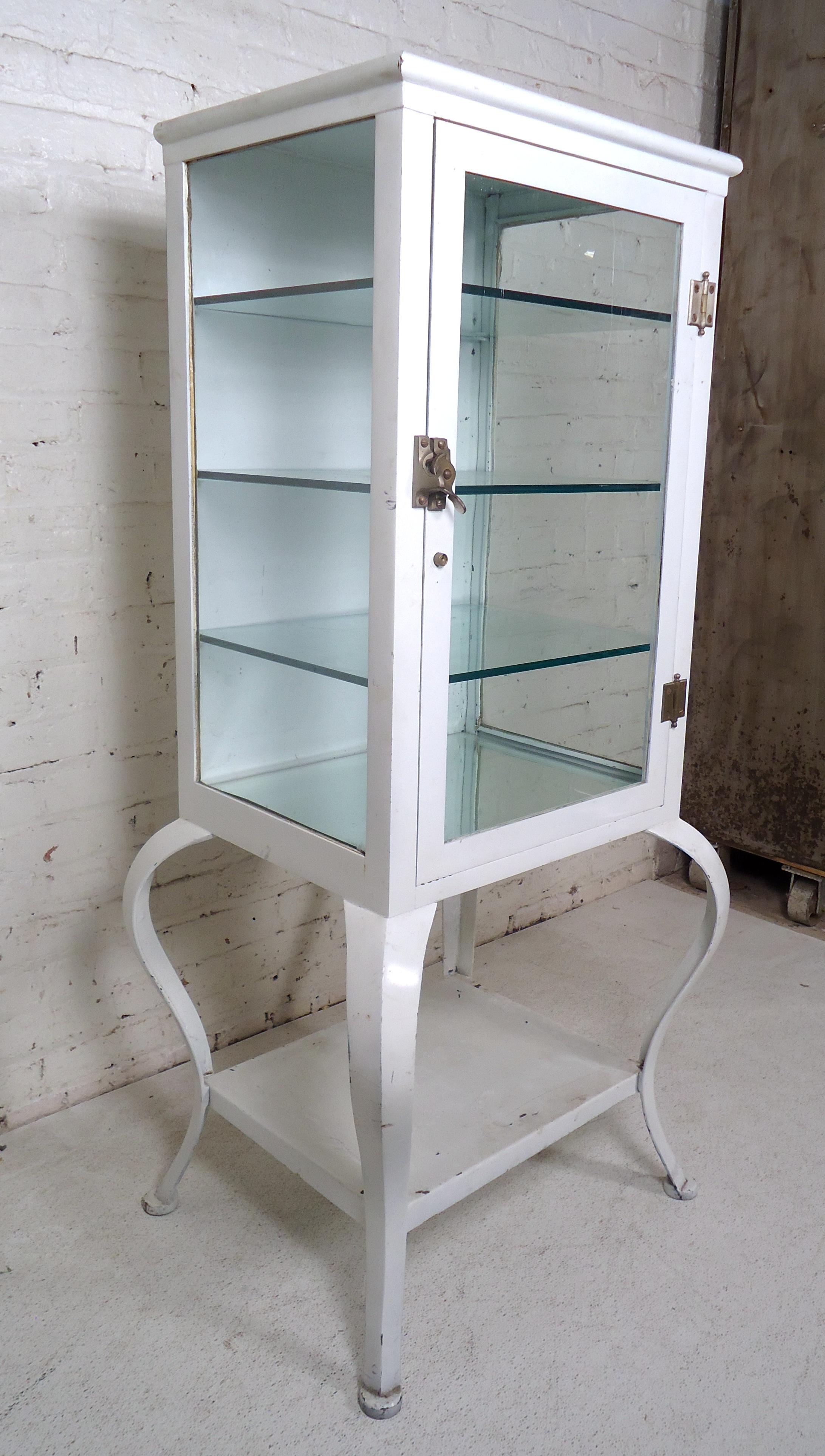 Very Rare Industrial Medical Cabinet In Good Condition In Brooklyn, NY