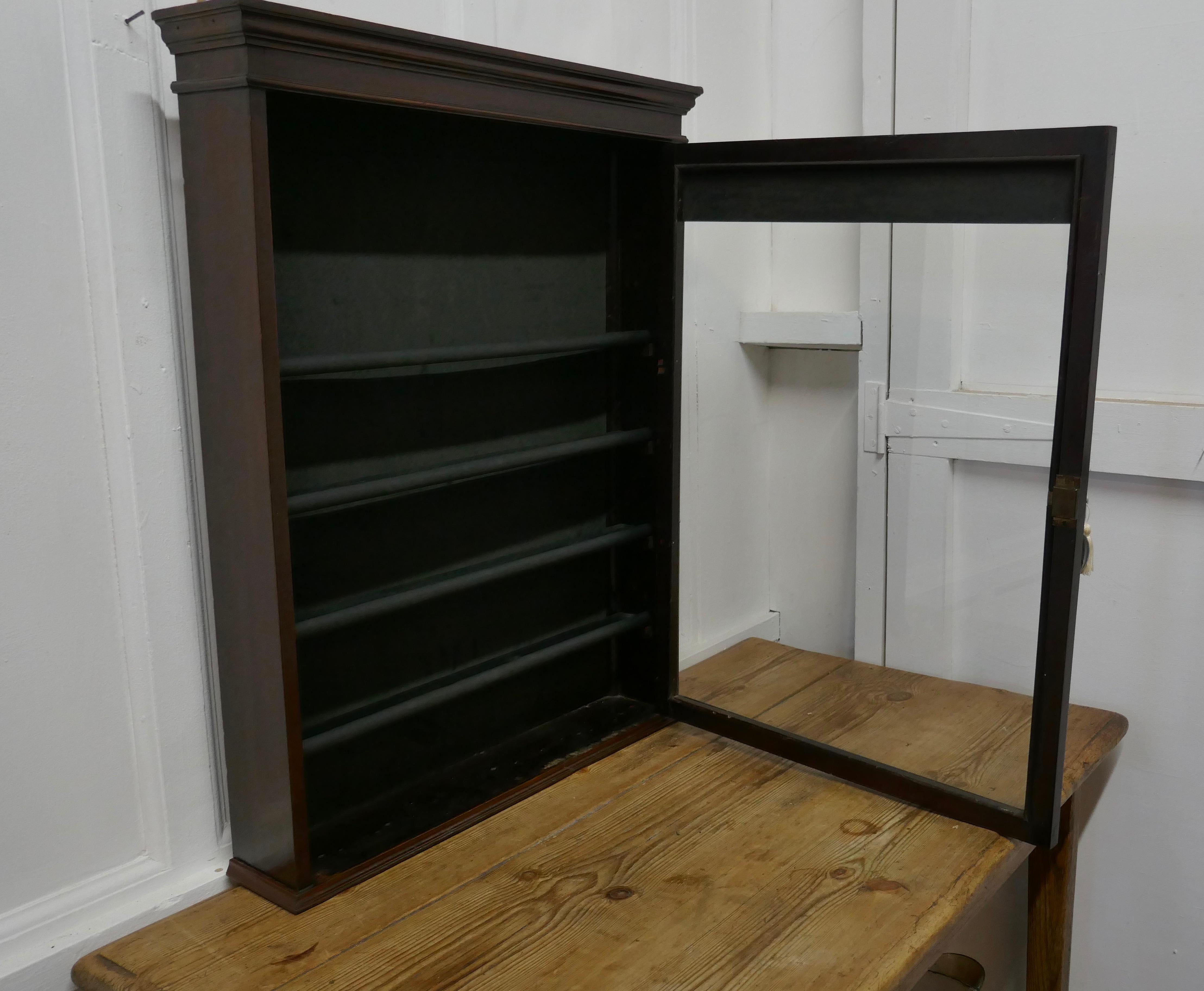 20th Century Very Rare Ingersoll Watchmakers Display Cabinet