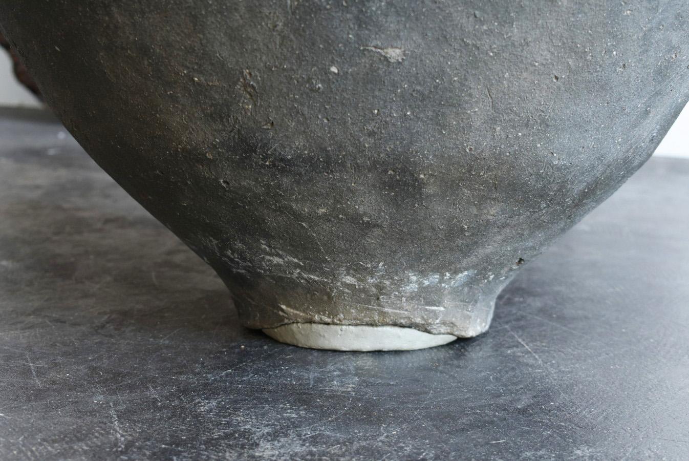 Very Rare Japanese Big Antique Jar / 1400-1450 / Big Vase/Wabi-Sabi Jar 8