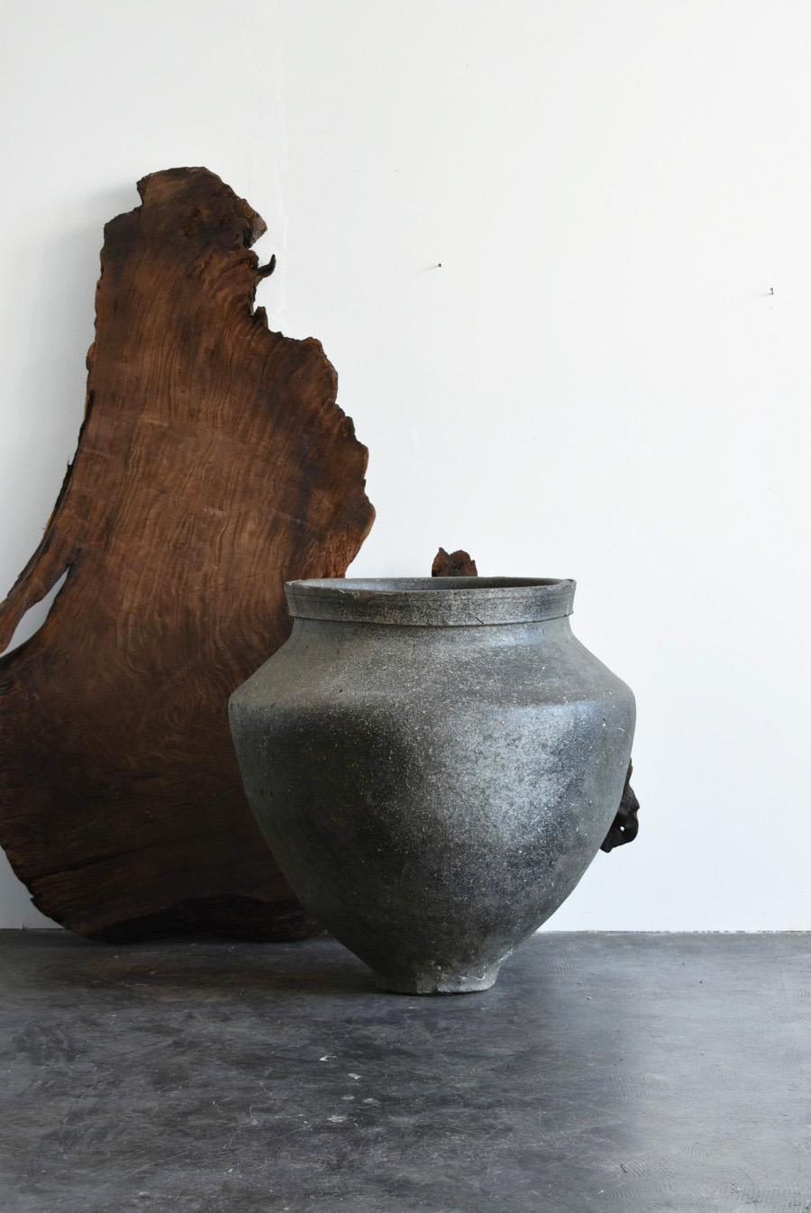 Very Rare Japanese Big Antique Jar / 1400-1450 / Big Vase/Wabi-Sabi Jar 11