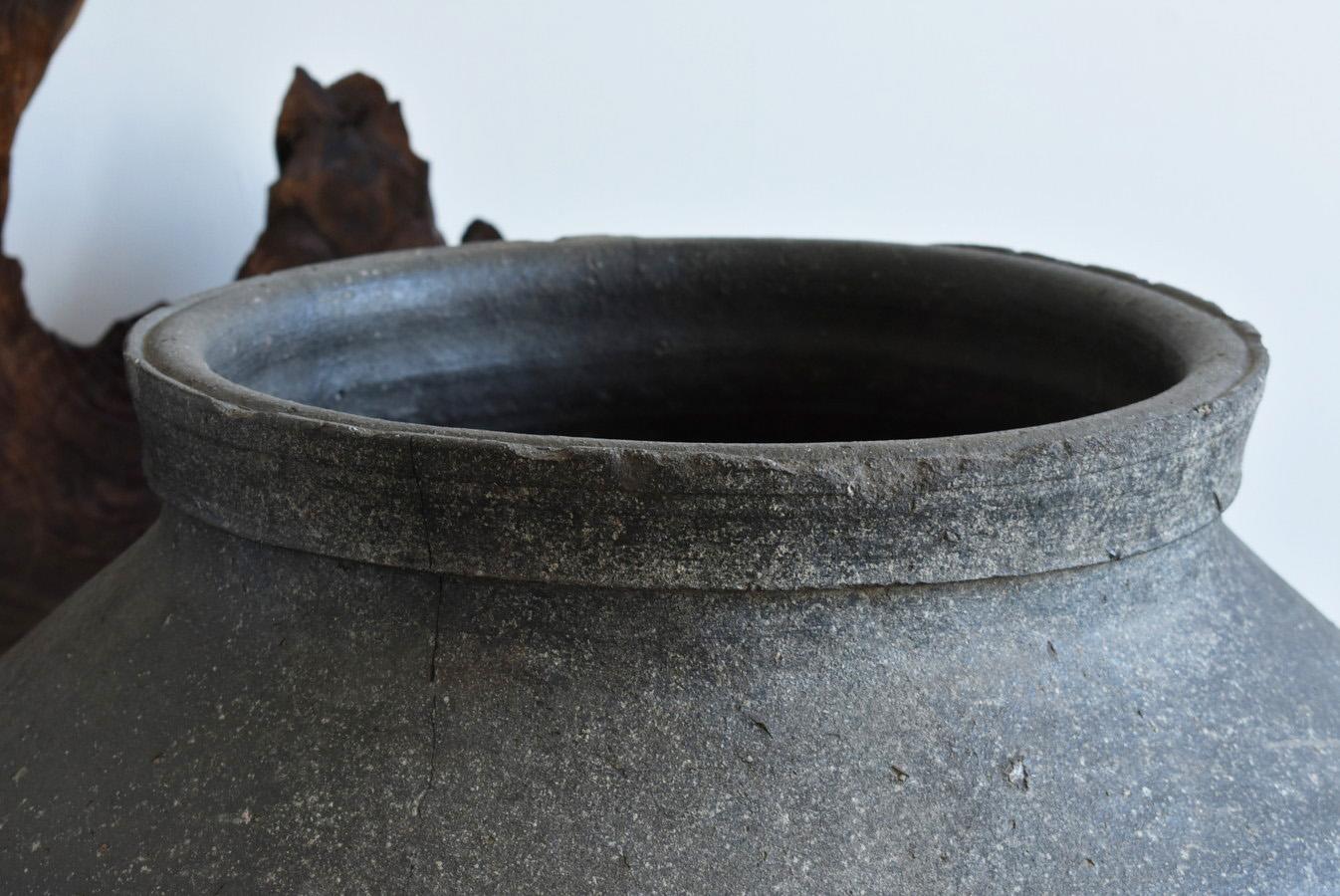Very Rare Japanese Big Antique Jar / 1400-1450 / Big Vase/Wabi-Sabi Jar 1