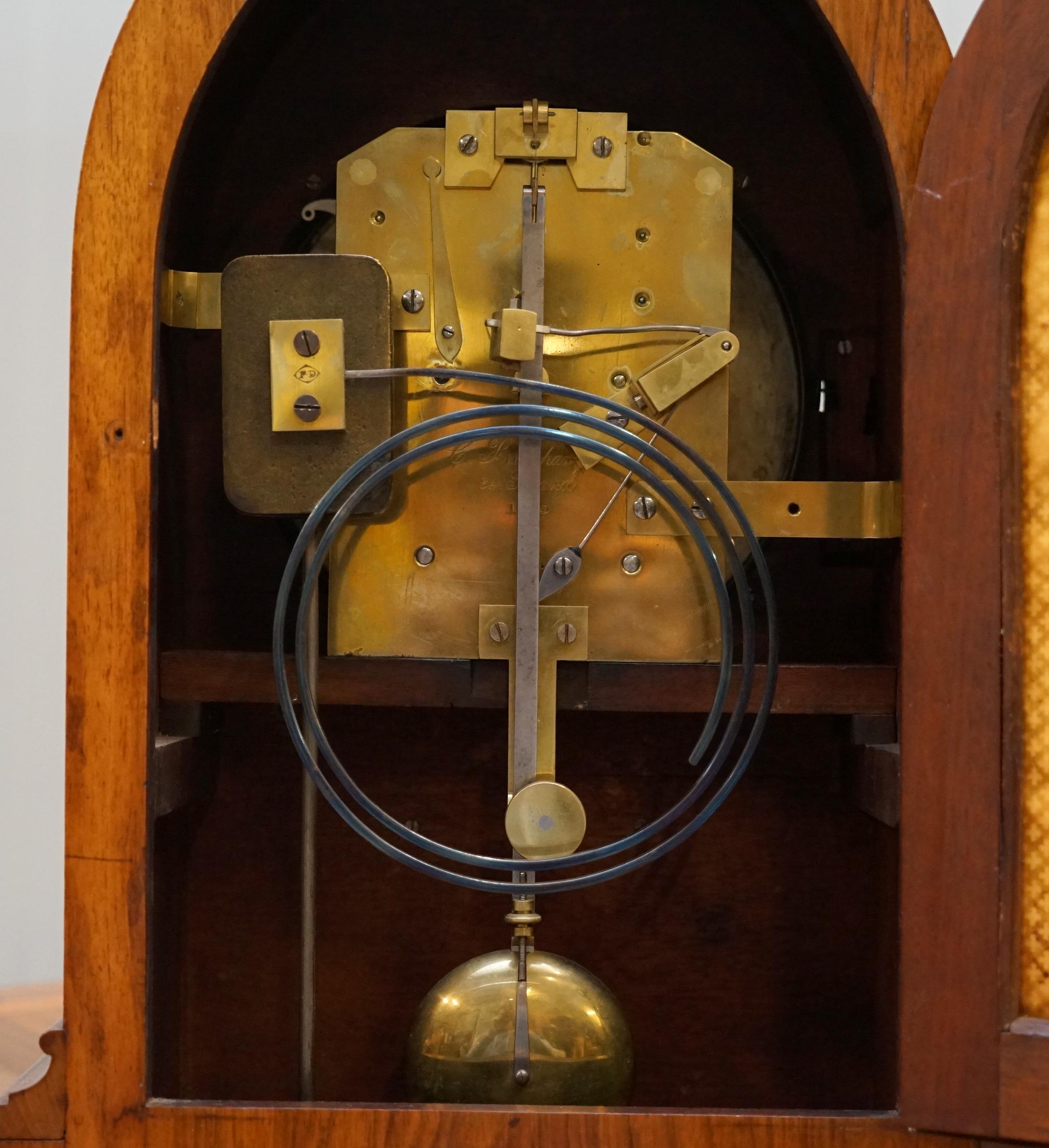 Very Rare Large Gothic Revival Charles Frodsham Clock Maker to Queen