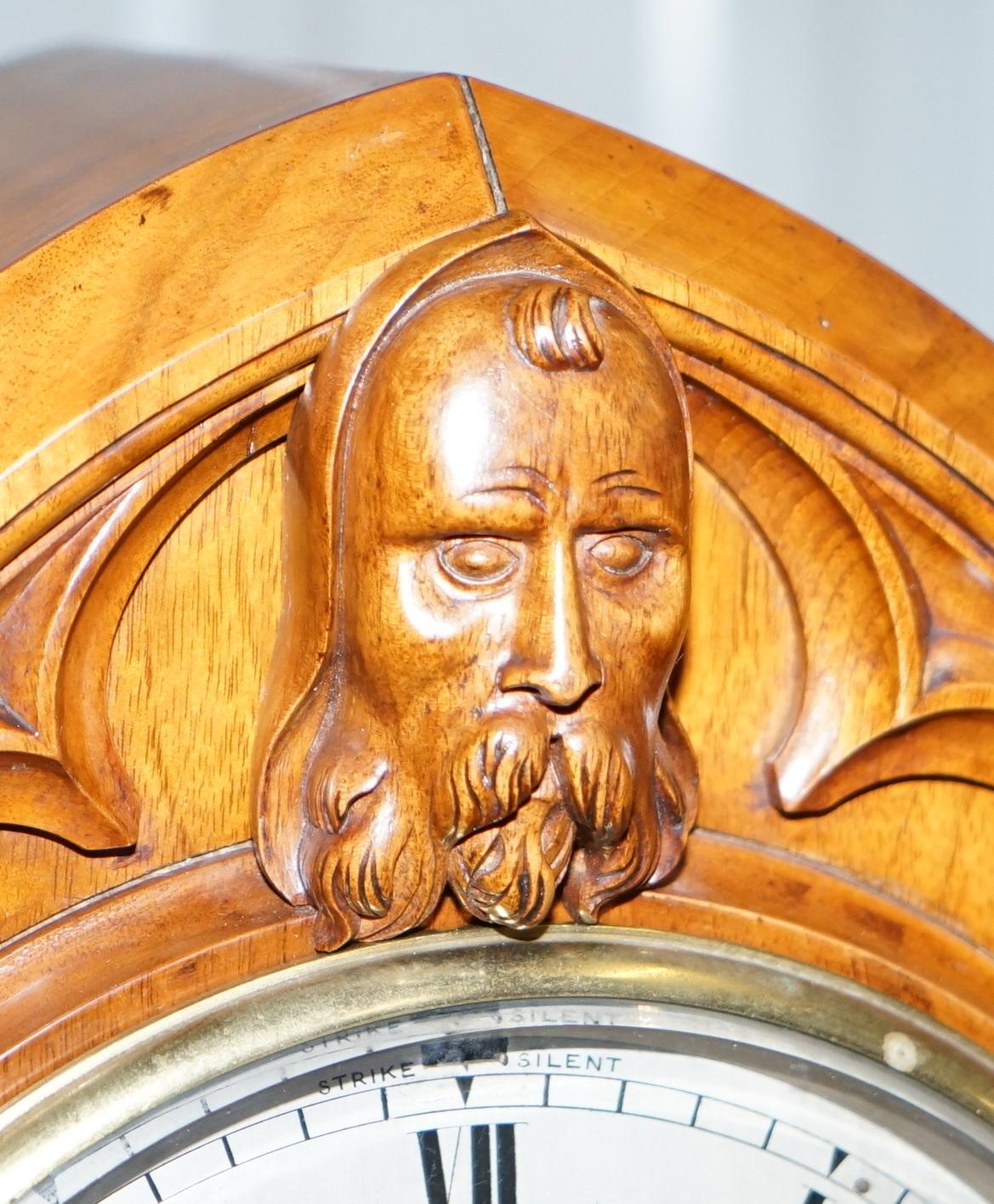 English Very Rare Large Gothic Revival Charles Frodsham Clock Maker to Queen Victoria